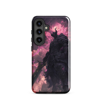 Dark Elemental Knight, Original Anime Art Tough case for Samsung® - Chromavolt