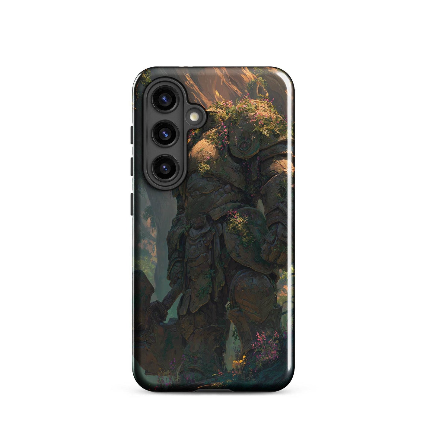 Earth Elemental Knight, Original Anime Art Tough case for Samsung® - Chromavolt