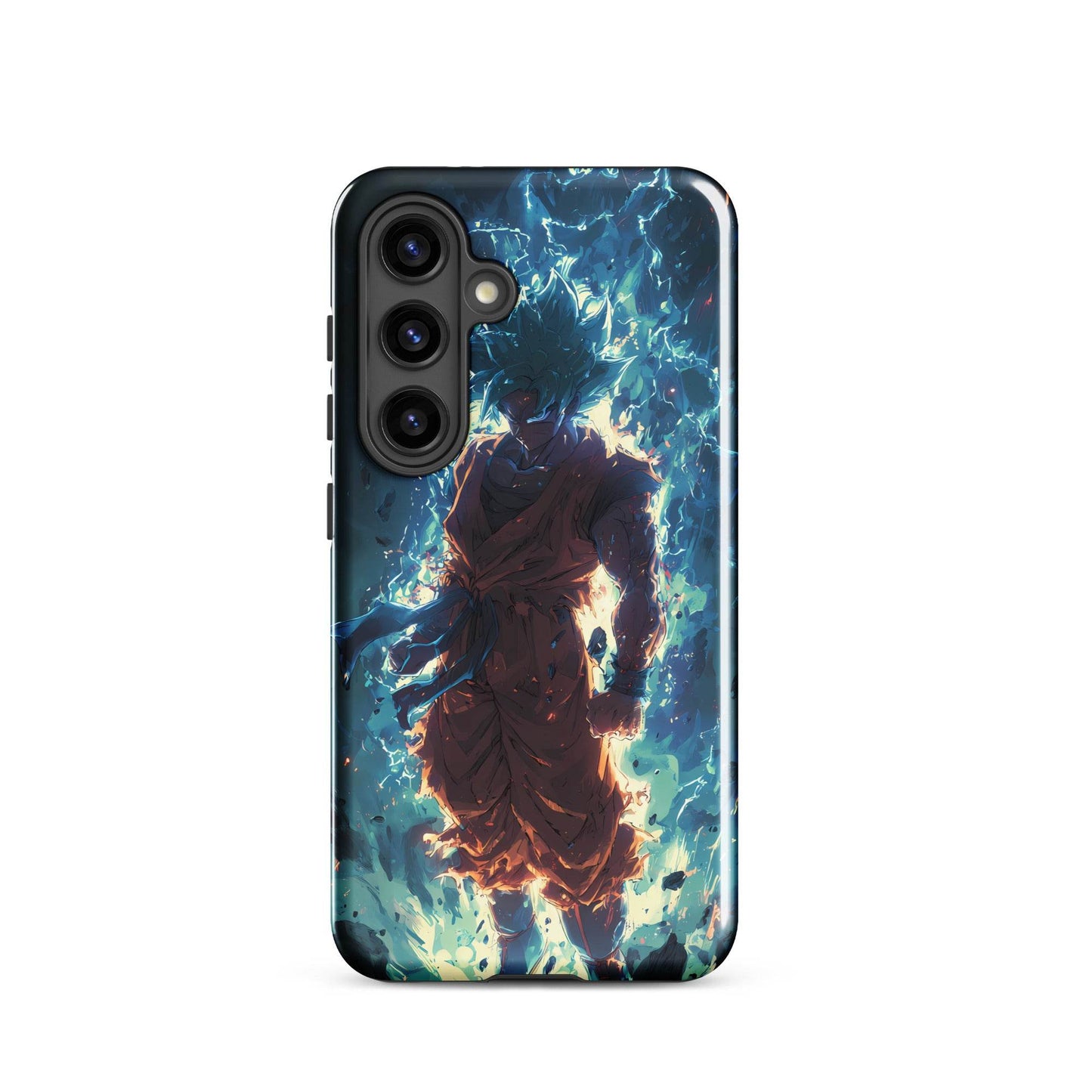 Super Saiyan Blue Goku, Dragon Ball Super Anime Fan Art Tough case for Samsung® - Chromavolt