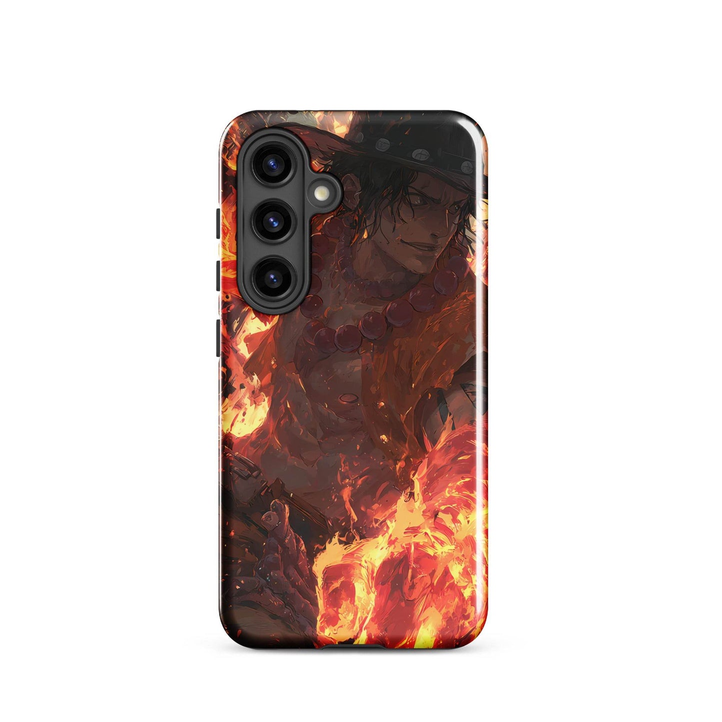 Fire Fist Ace, One Piece Portgas D. Ace Anime Fan Art Tough case for Samsung® - Chromavolt