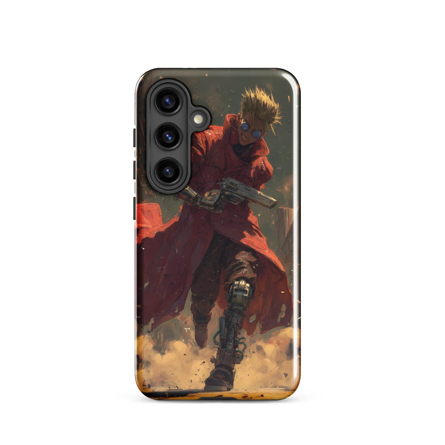 Vash the Stampede, Trigun Anime Fan Art Tough case for Samsung® - Chromavolt