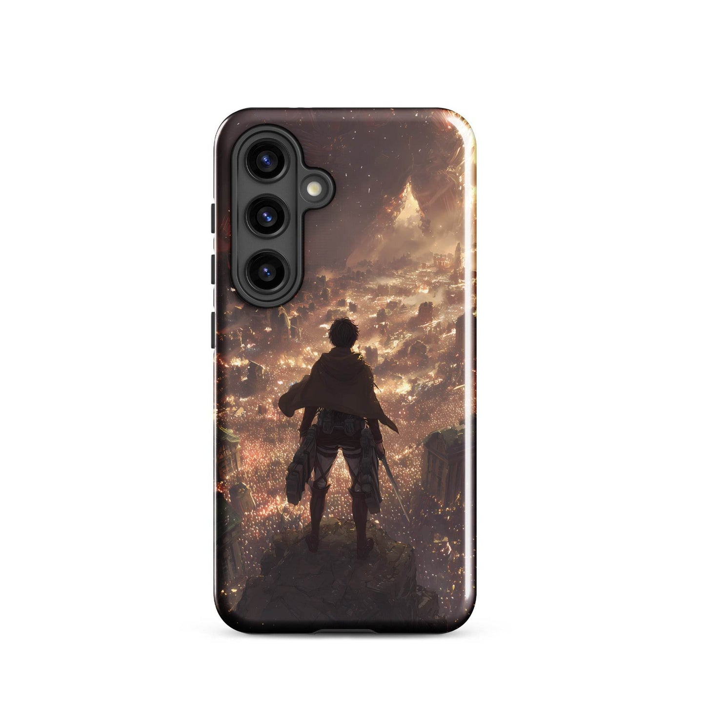 Eren Jaeger, Attack On Titan Anime Fan Art Tough case for Samsung® - Chromavolt