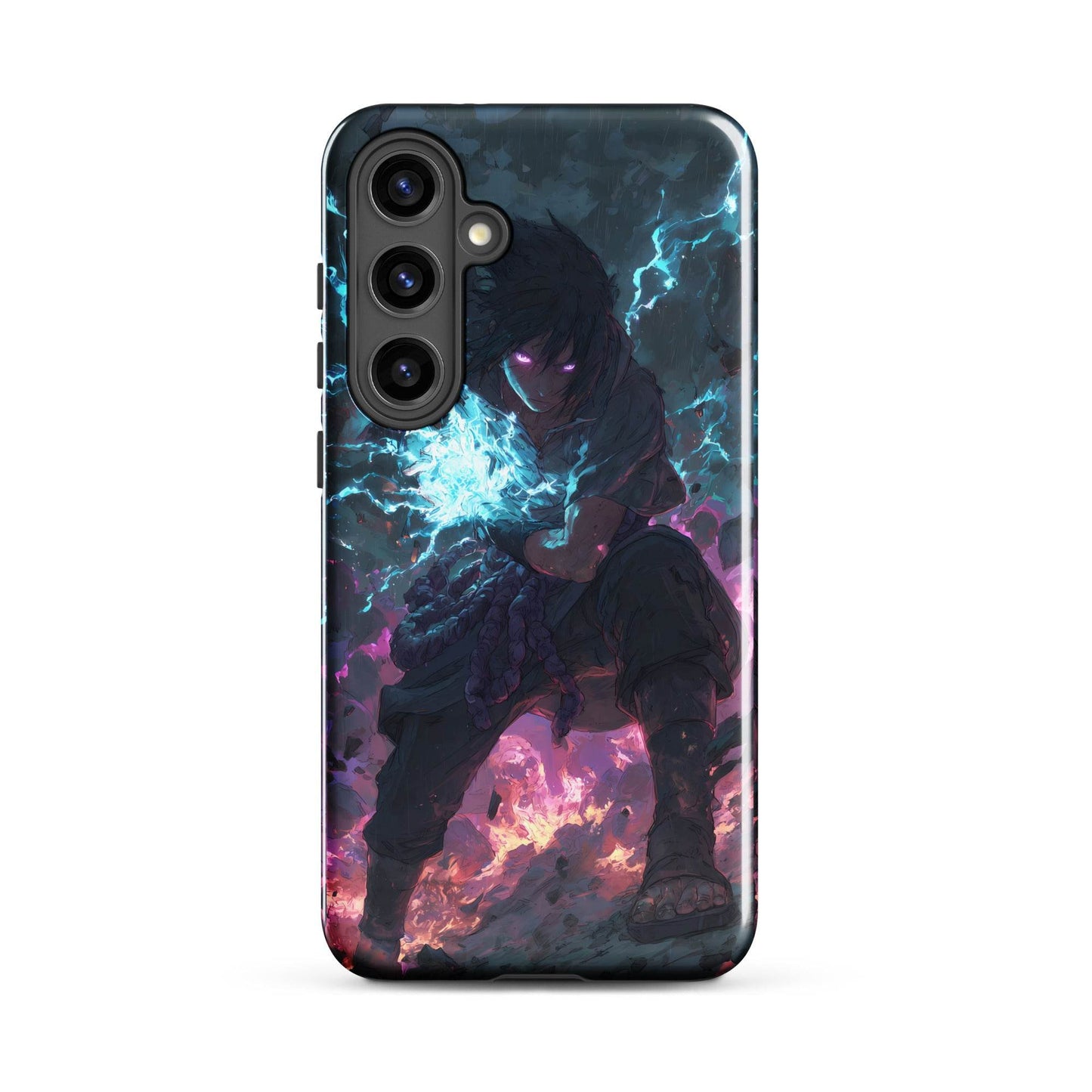 Sasuke Uchiha Chidori, Naruto Shippuden Tough case for Samsung® - Chromavolt