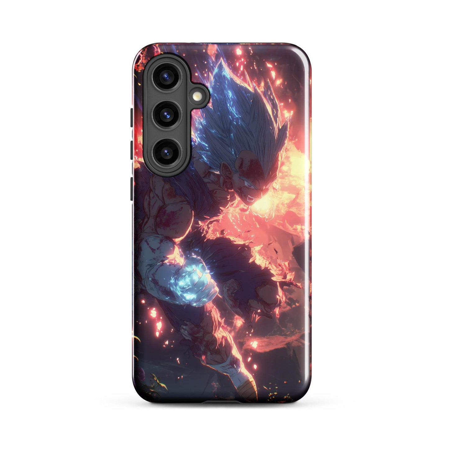 Vegeta, Super Saiyan Blue Dragon Ball Z Super Tough case for Samsung® - Chromavolt