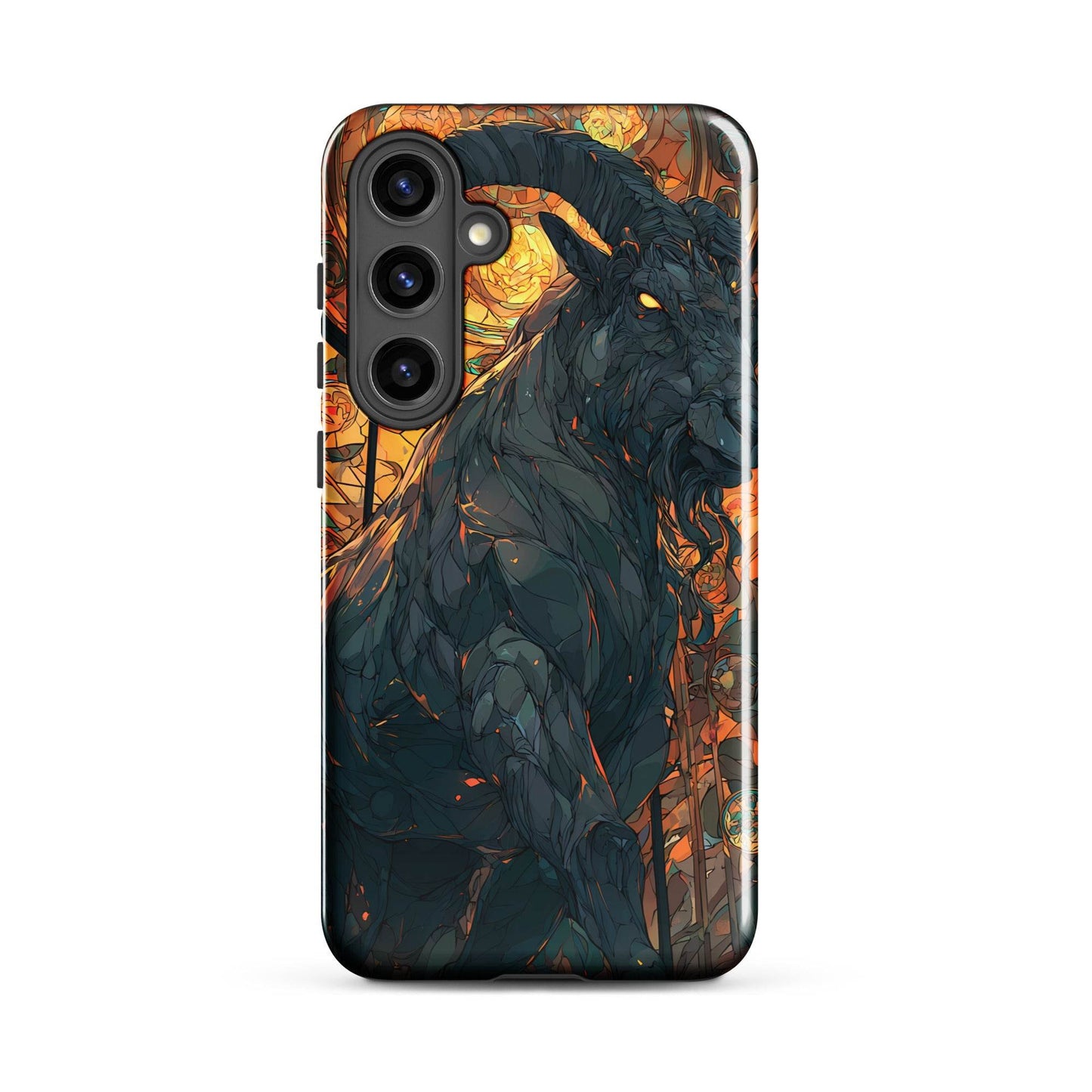 Capricorn Zodiac Sign Fan Art Tough case for Samsung® - Chromavolt