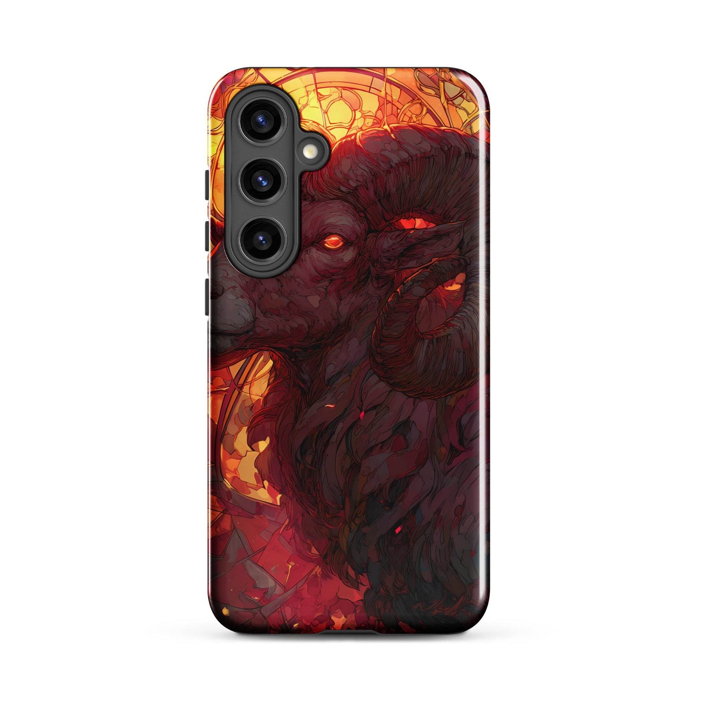 Aries Zodiac Sign Fan Art Tough case for Samsung® - Chromavolt