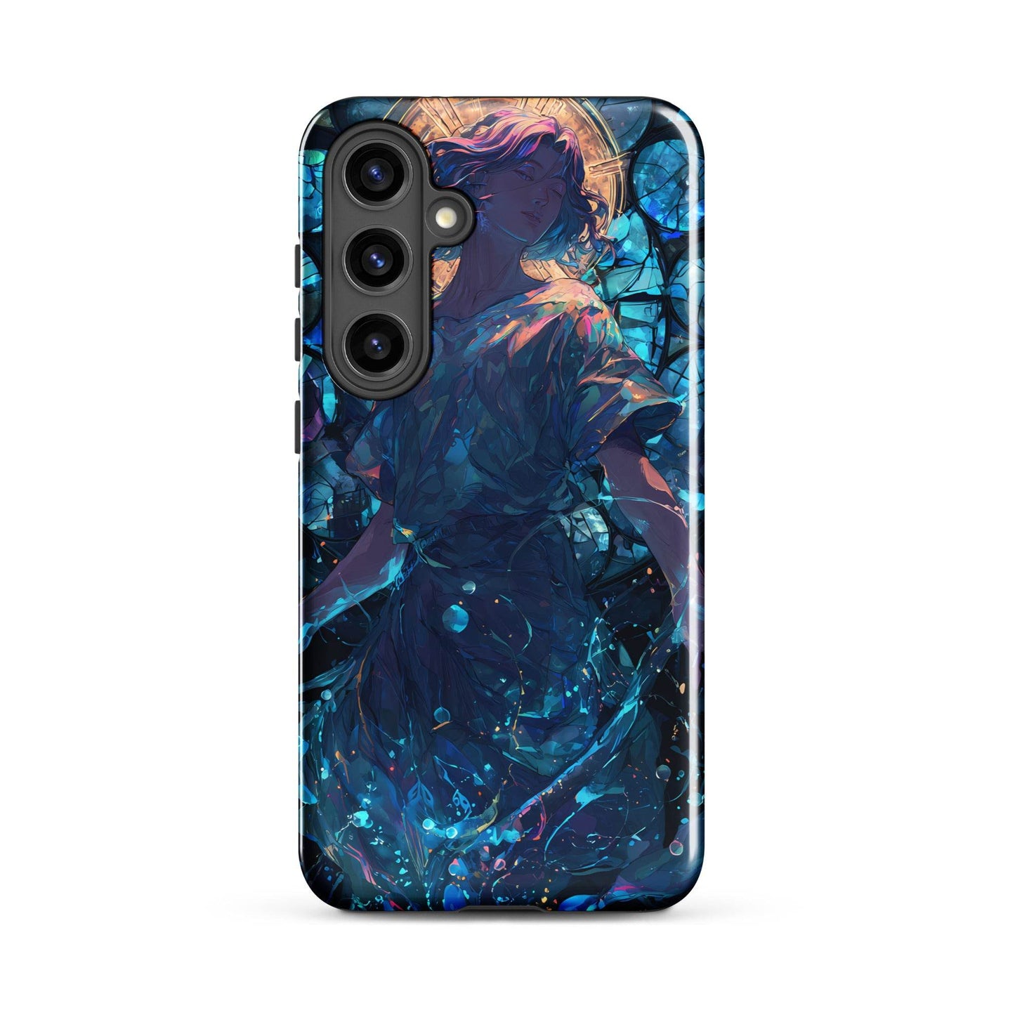 Aquarius Zodiac Sign Fan Art Tough case for Samsung® - Chromavolt