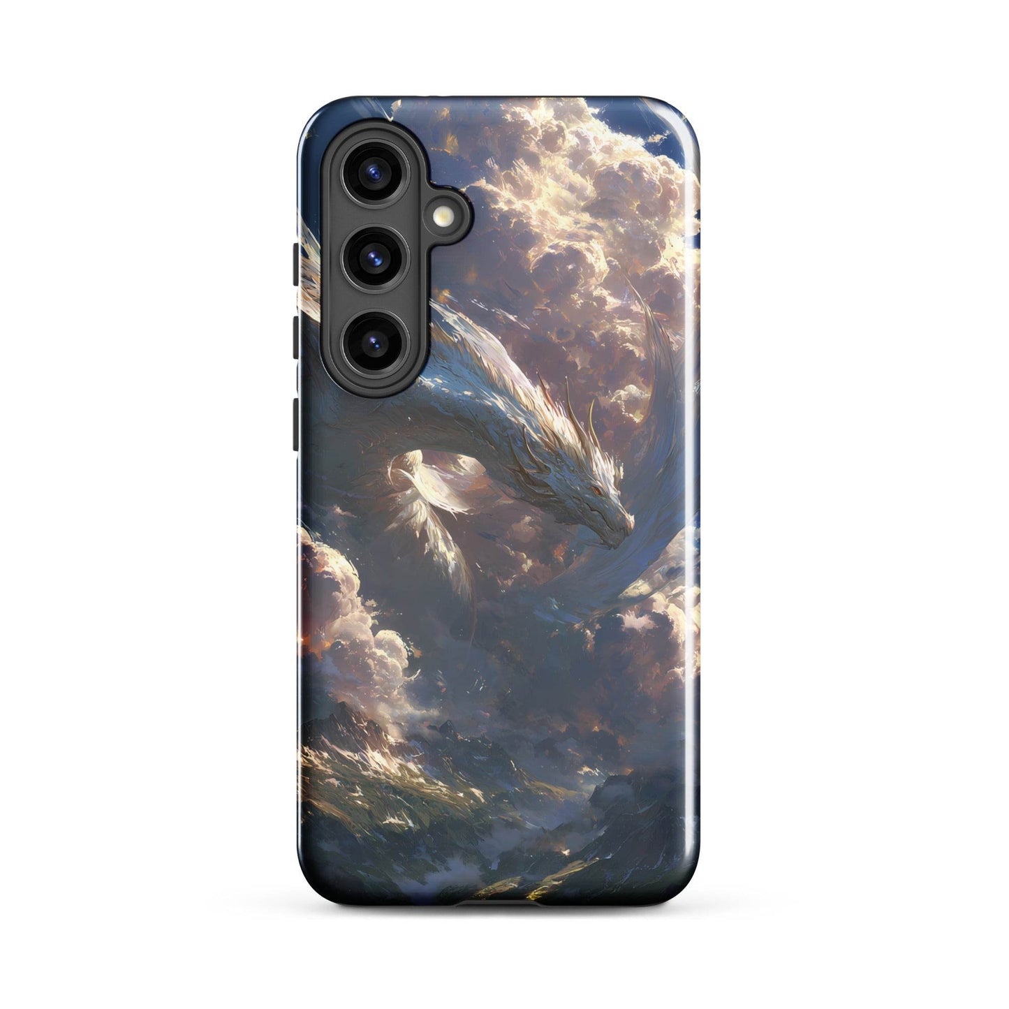 Wind Dragon: The Sky Dancer Fantasy Art Tough case for Samsung® - Chromavolt