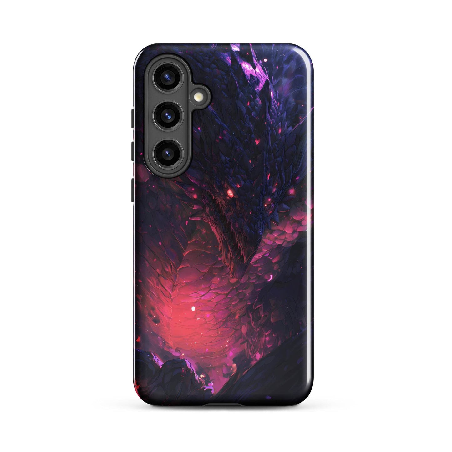 Darkness Dragon: The Void Warden Tough case for Samsung® - Chromavolt