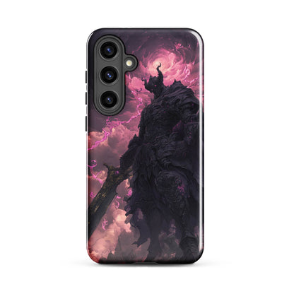 Dark Elemental Knight, Original Anime Art Tough case for Samsung® - Chromavolt
