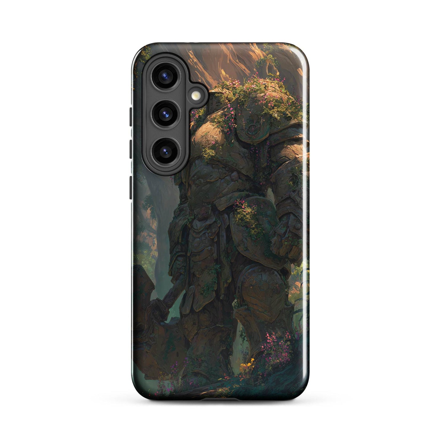 Earth Elemental Knight, Original Anime Art Tough case for Samsung® - Chromavolt