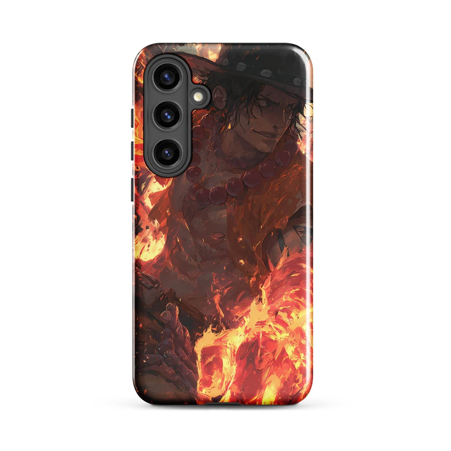 Fire Fist Ace, One Piece Portgas D. Ace Anime Fan Art Tough case for Samsung® - Chromavolt