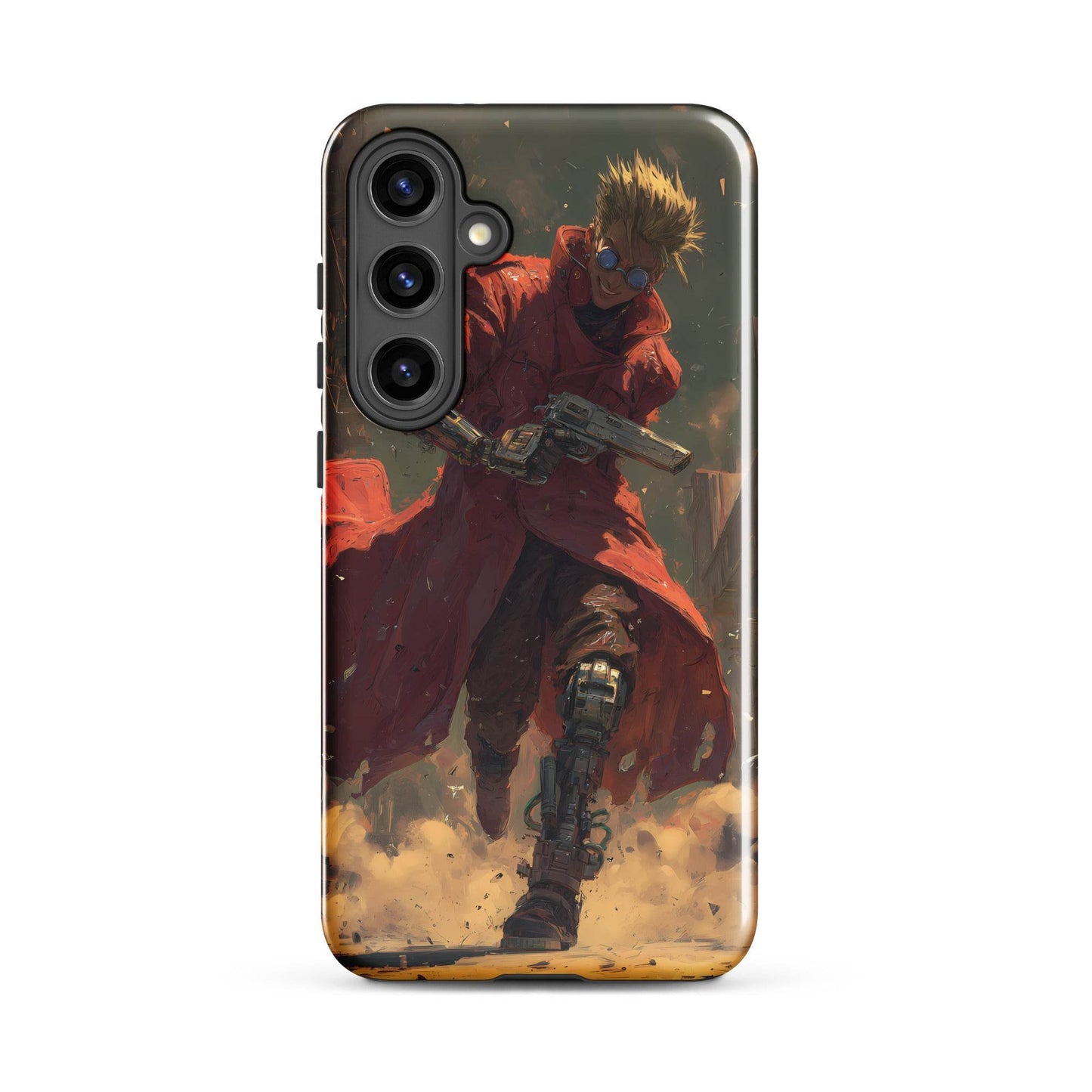 Vash the Stampede, Trigun Anime Fan Art Tough case for Samsung® - Chromavolt