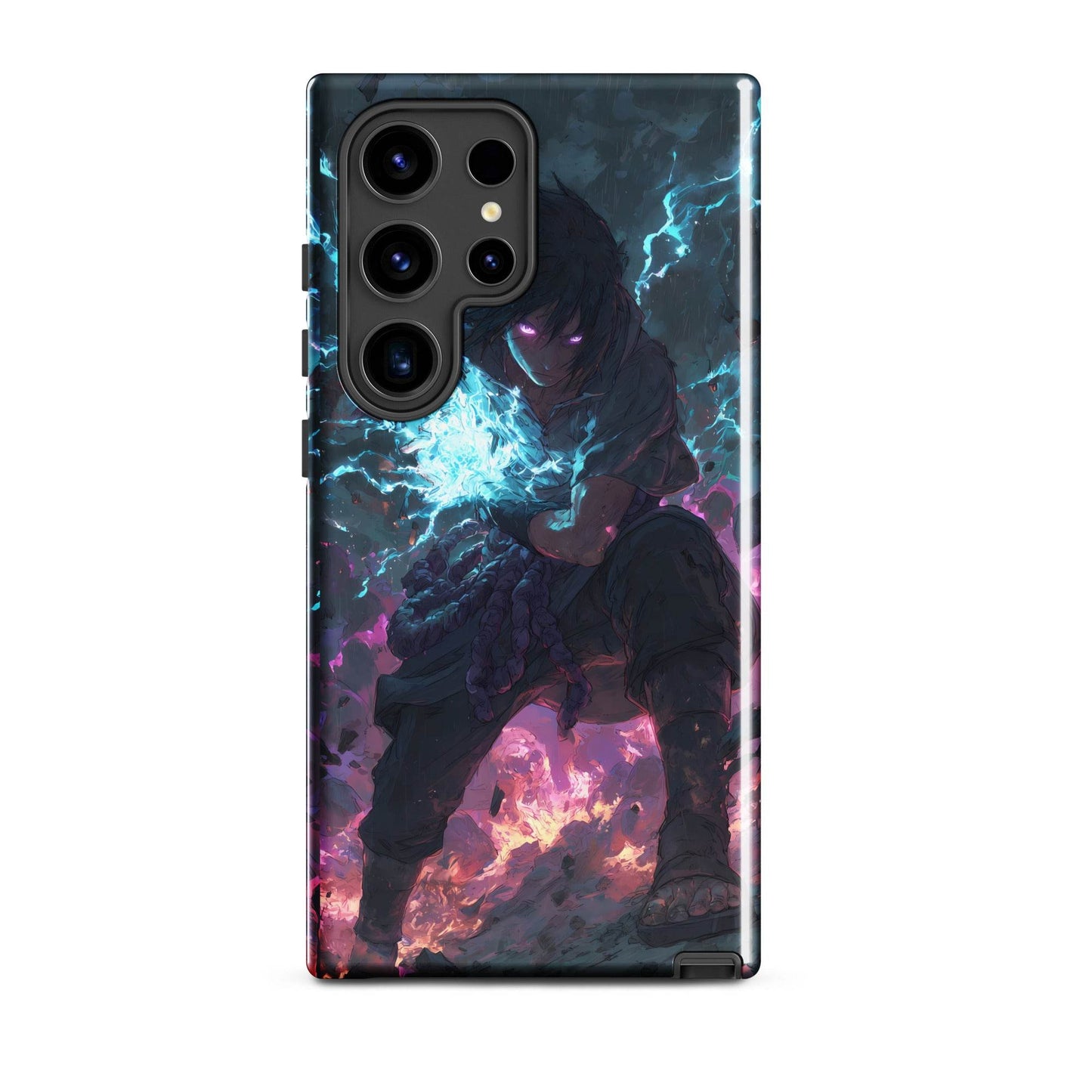 Sasuke Uchiha Chidori, Naruto Shippuden Tough case for Samsung® - Chromavolt