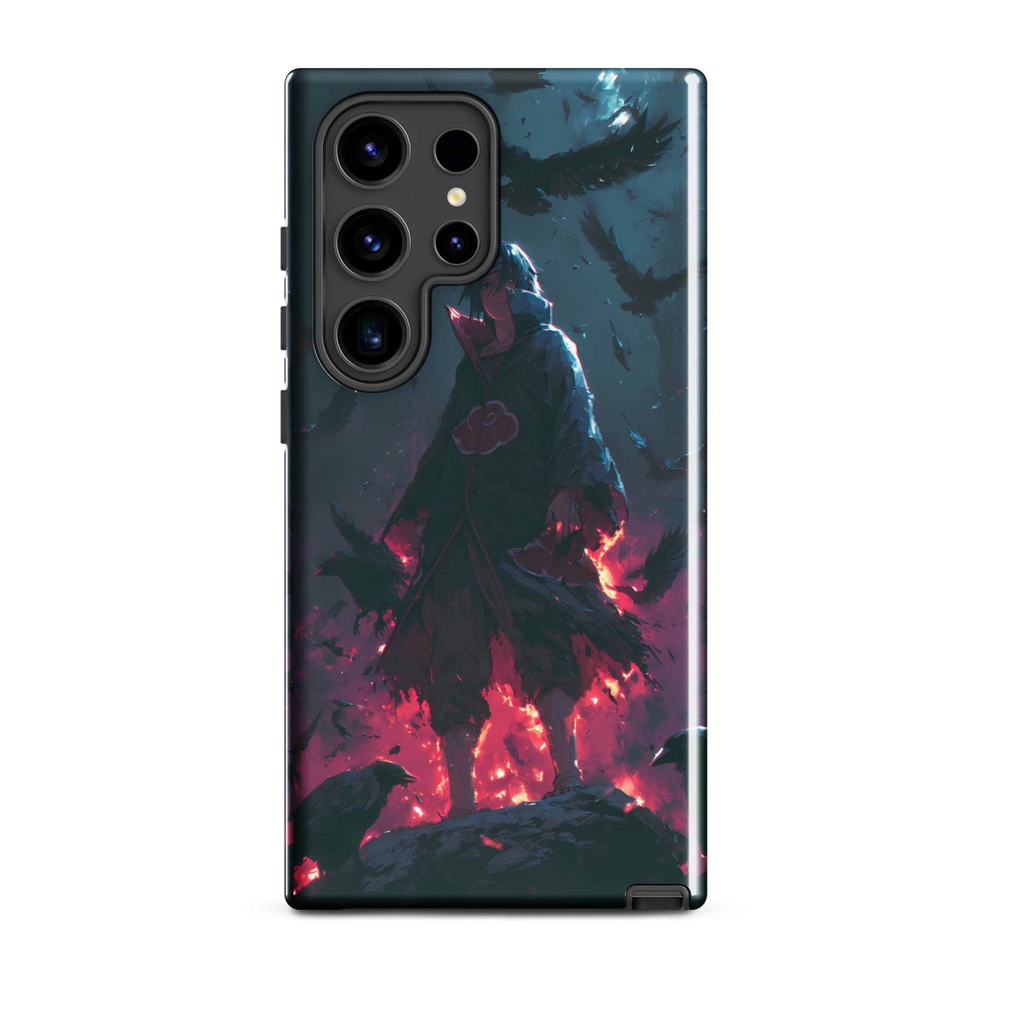 Itachi Uchiha, Naruto Shippuden Akatsuki Tsukuyomi Anime Tough case for Samsung® - Chromavolt