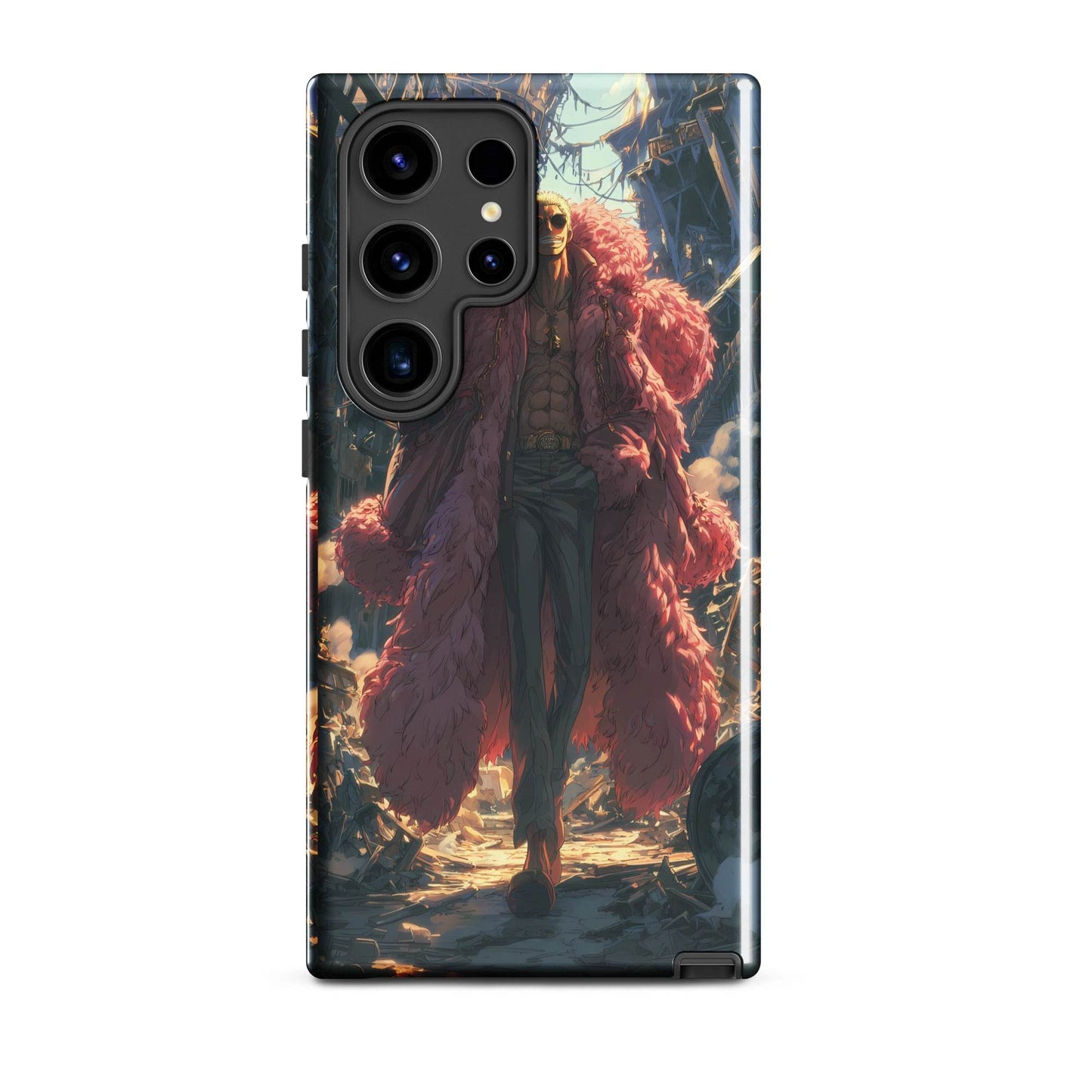 Donquixote Doflamingo King of Dressrosa, One Piece Anime Tough case for Samsung® - Chromavolt