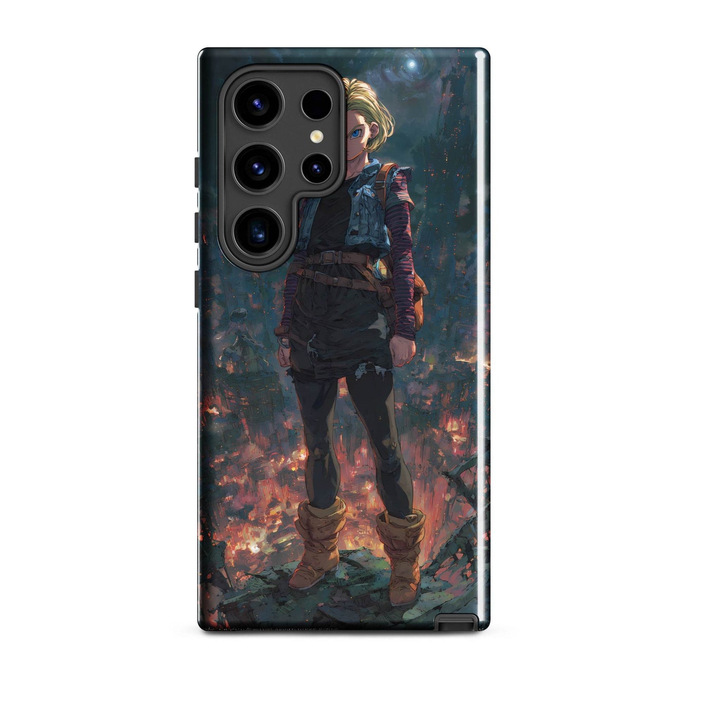 Android 18 Dragon Ball Z Anime Tough case for Samsung® - Chromavolt