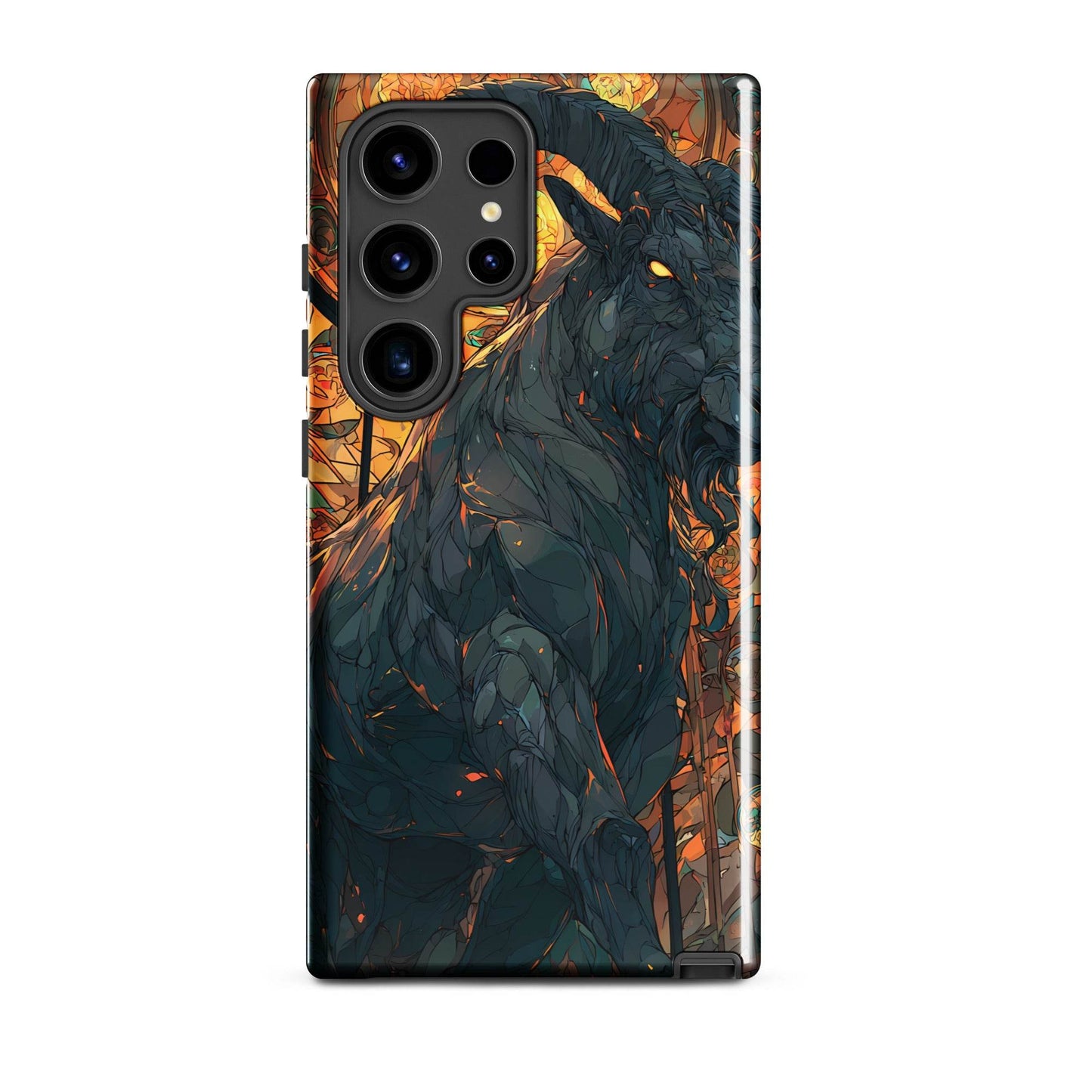 Capricorn Zodiac Sign Fan Art Tough case for Samsung® - Chromavolt