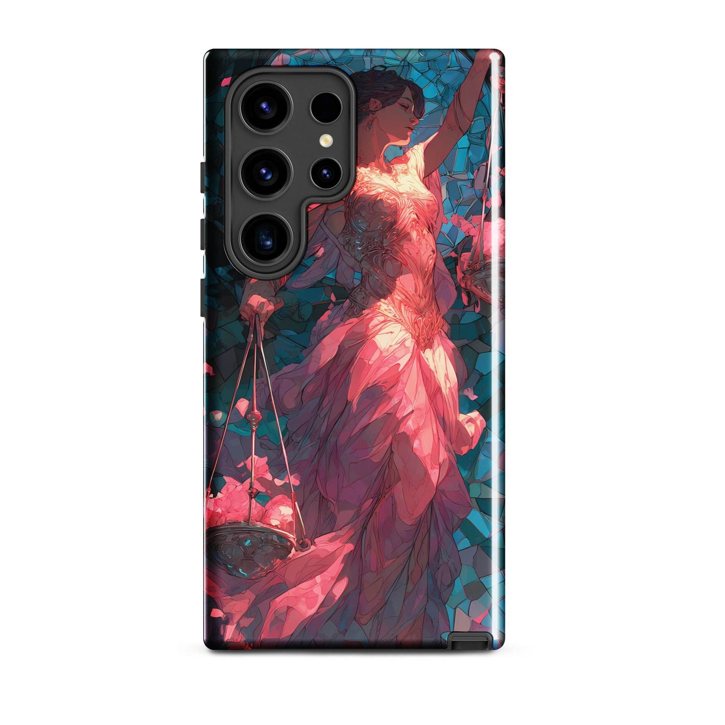 Libra Zodiac Sign Fan Art Tough case for Samsung® - Chromavolt