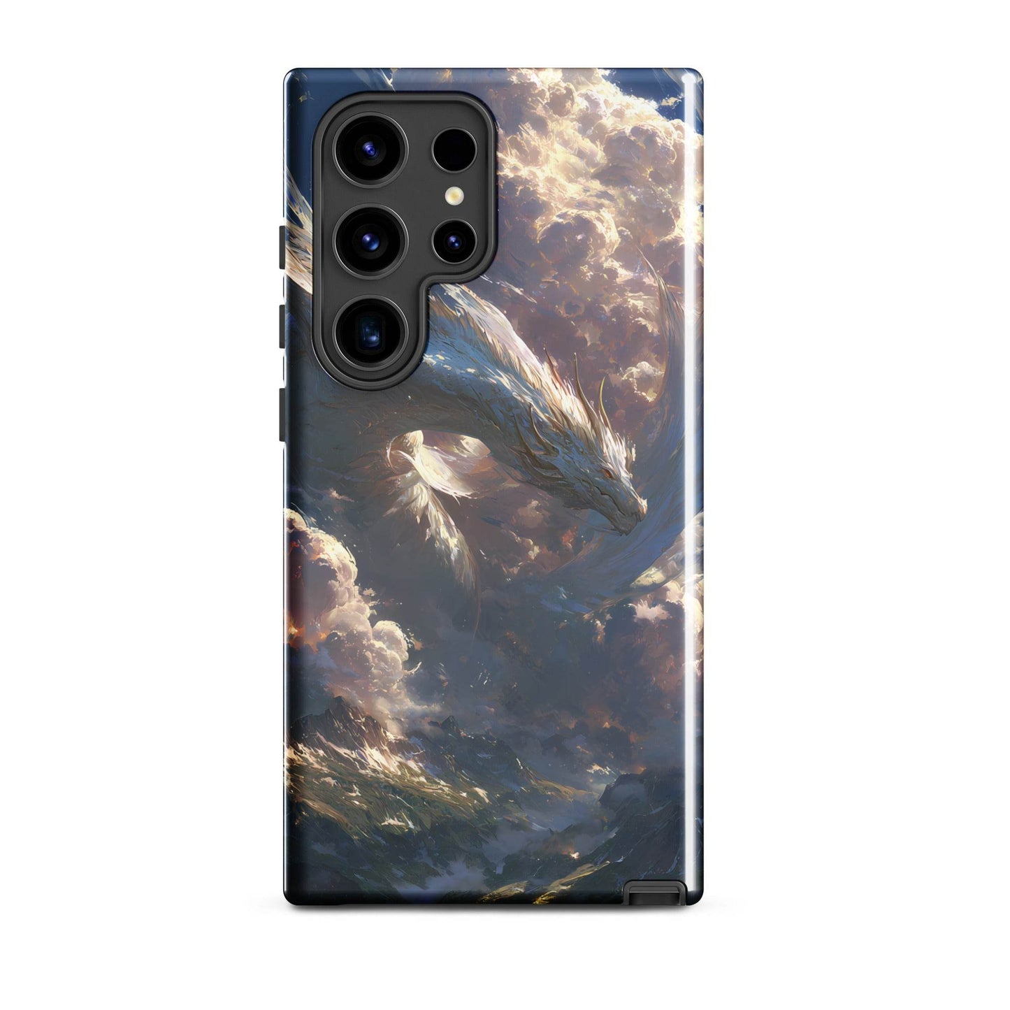 Wind Dragon: The Sky Dancer Fantasy Art Tough case for Samsung® - Chromavolt