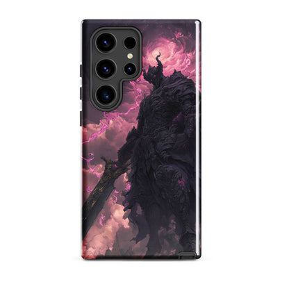 Dark Elemental Knight, Original Anime Art Tough case for Samsung® - Chromavolt