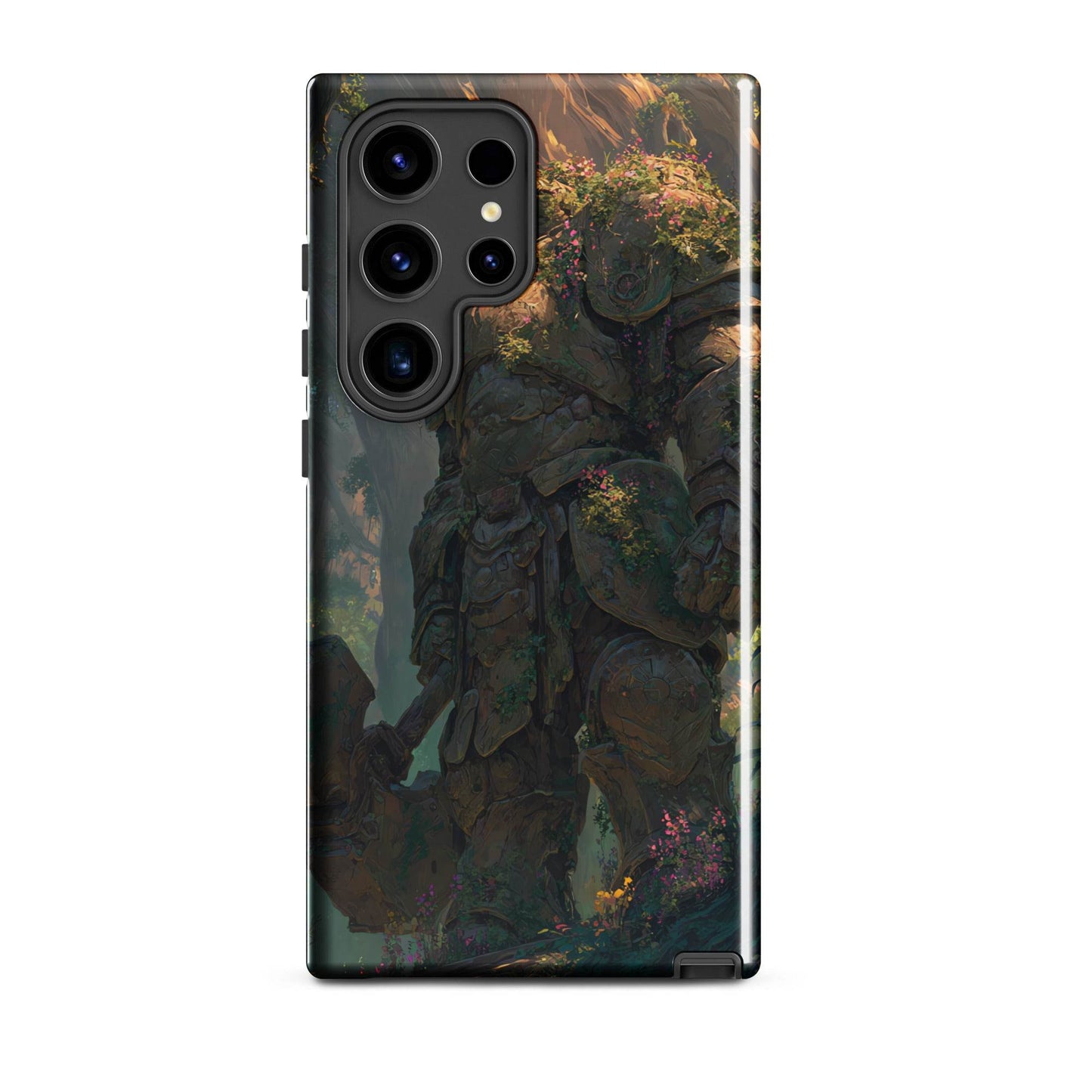 Earth Elemental Knight, Original Anime Art Tough case for Samsung® - Chromavolt