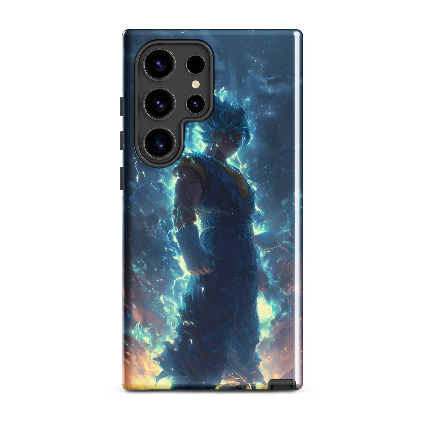 Super Saiyan Blue Vegito, Dragon Ball Super Anime Fan Art Tough case for Samsung® - Chromavolt