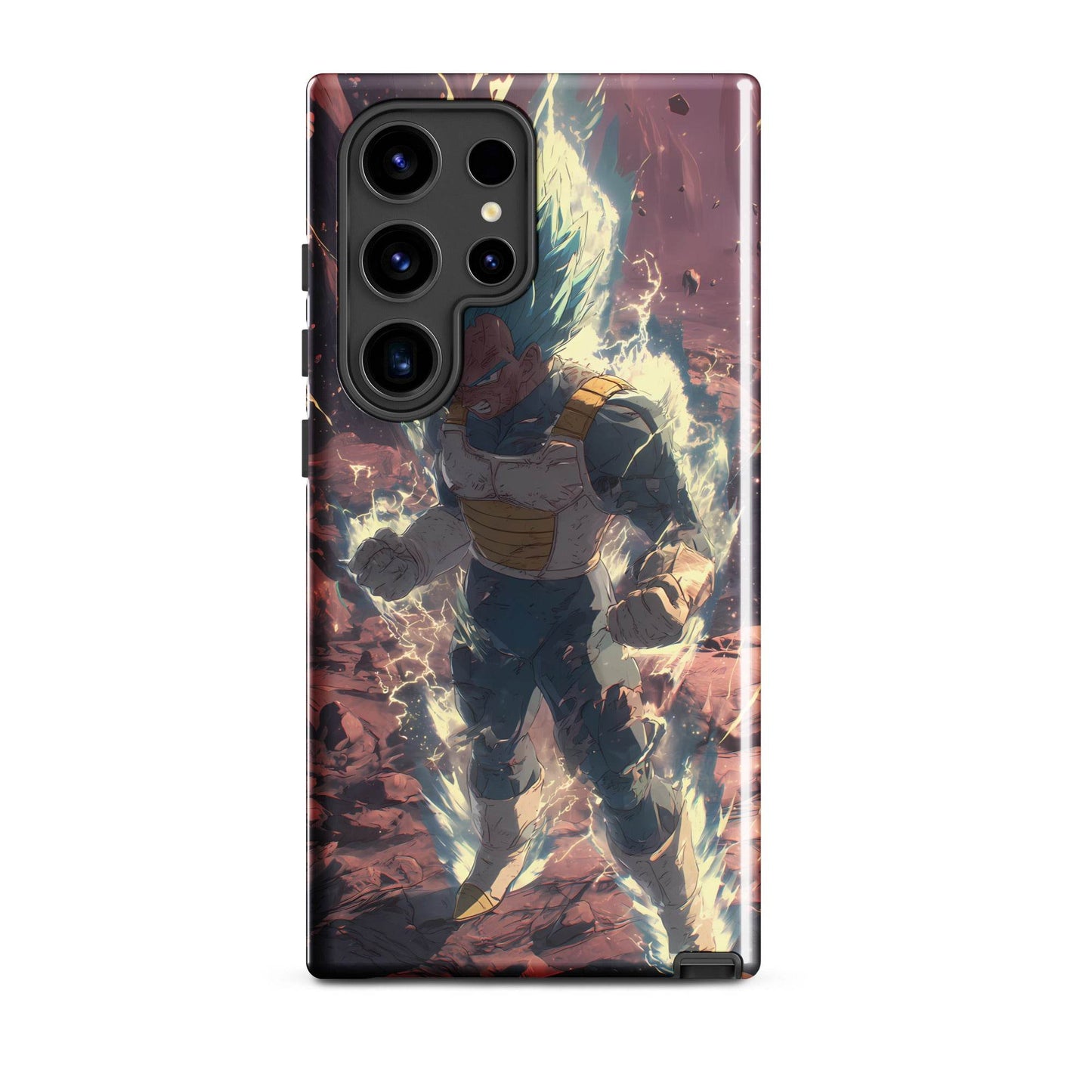 Super Saiyan Blue Vegeta, Dragon Ball Super Anime Fan Art Tough case for Samsung® - Chromavolt