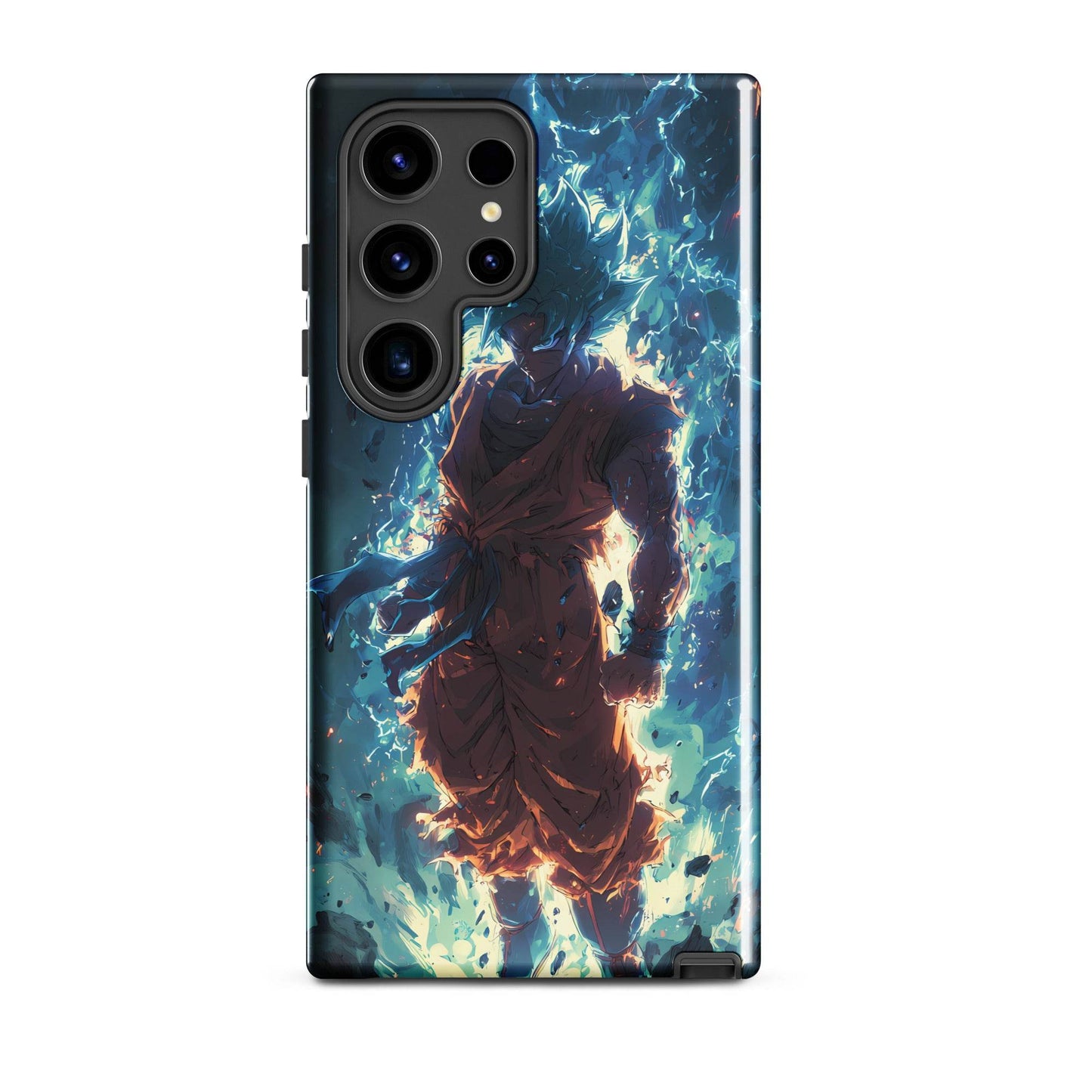 Super Saiyan Blue Goku, Dragon Ball Super Anime Fan Art Tough case for Samsung® - Chromavolt
