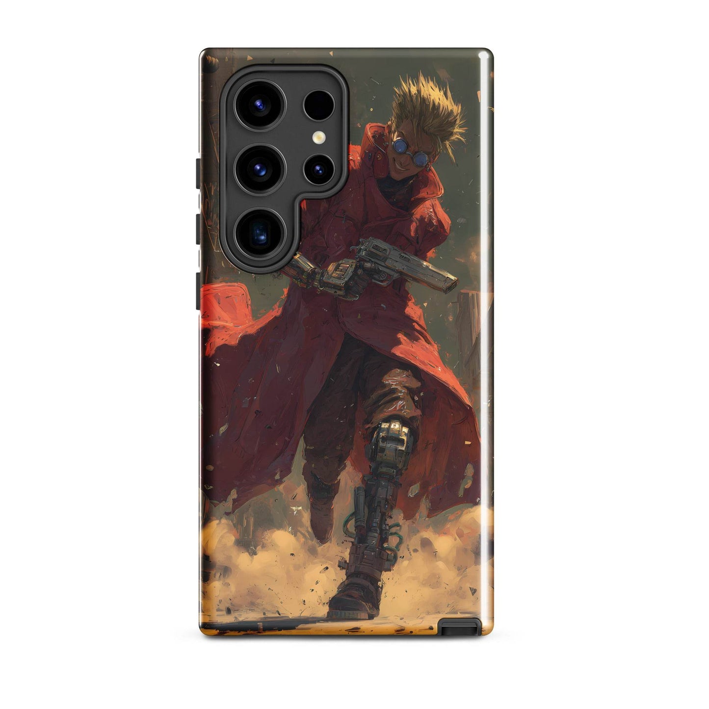 Vash the Stampede, Trigun Anime Fan Art Tough case for Samsung® - Chromavolt