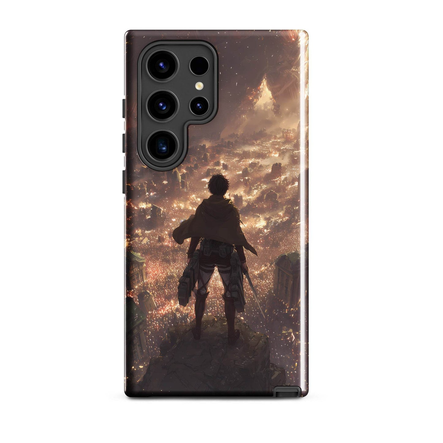 Eren Jaeger, Attack On Titan Anime Fan Art Tough case for Samsung® - Chromavolt