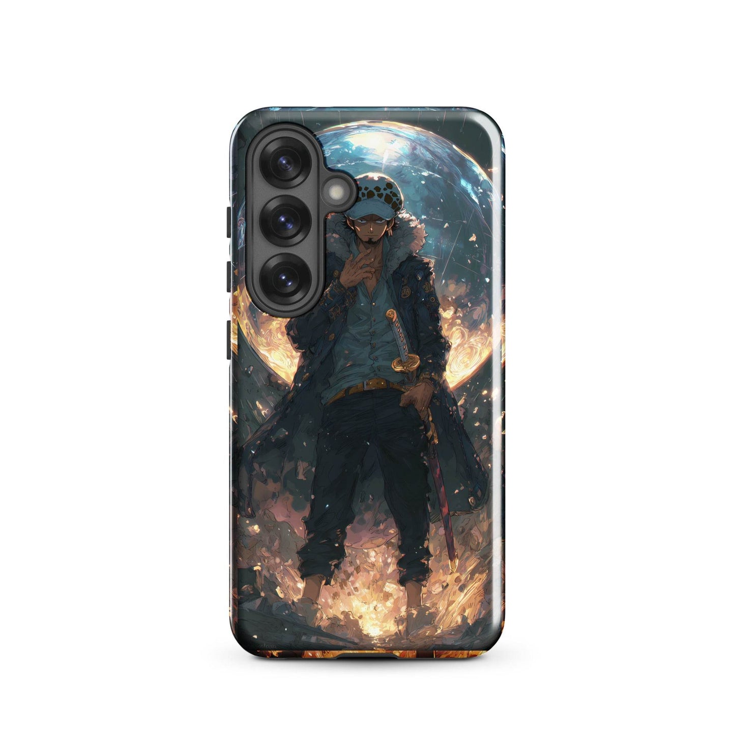 Trafalgar D. Water Law, One Piece Anime Tough case for Samsung® - Chromavolt