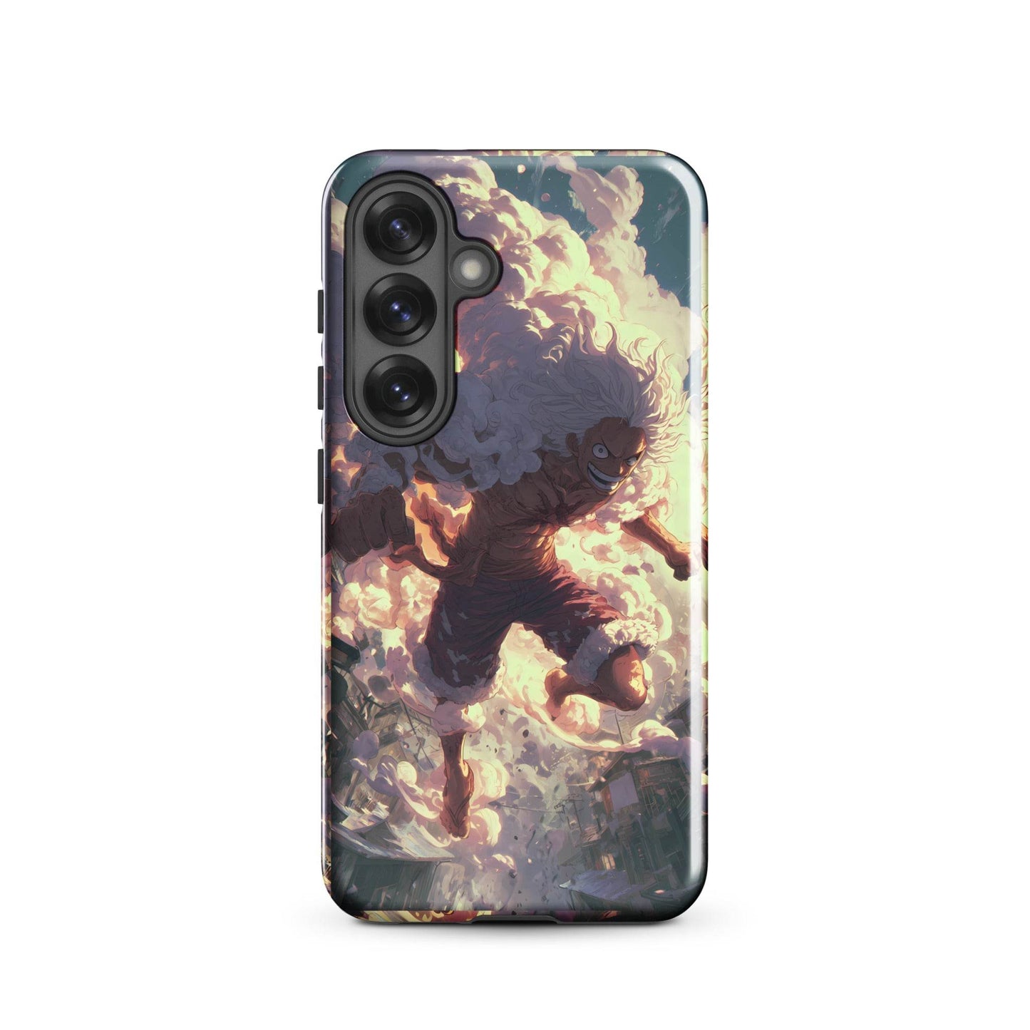 Monkey D Luffy Gear 5 Sun God Nika, One Piece Tough case for Samsung® - Chromavolt
