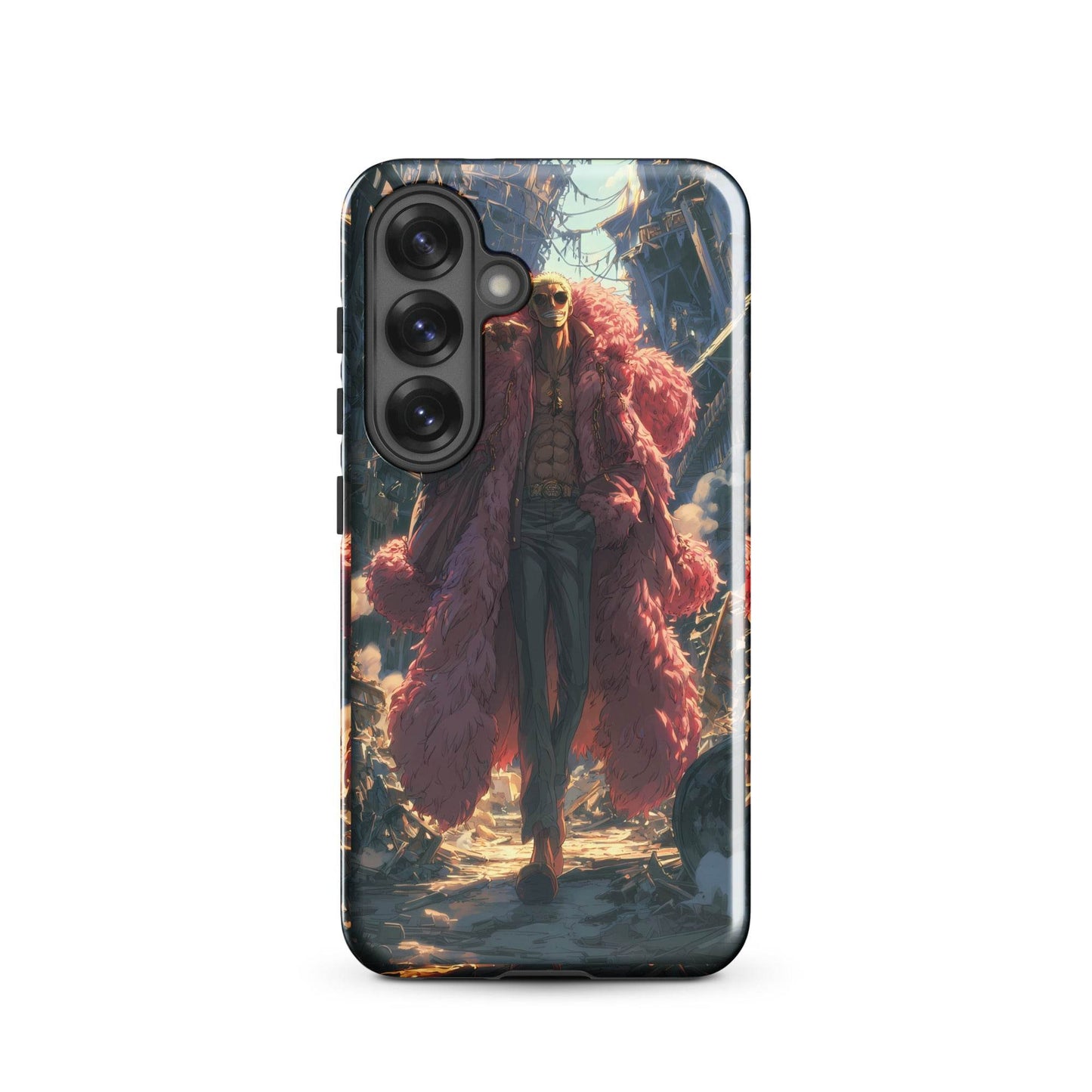 Donquixote Doflamingo King of Dressrosa, One Piece Anime Tough case for Samsung® - Chromavolt