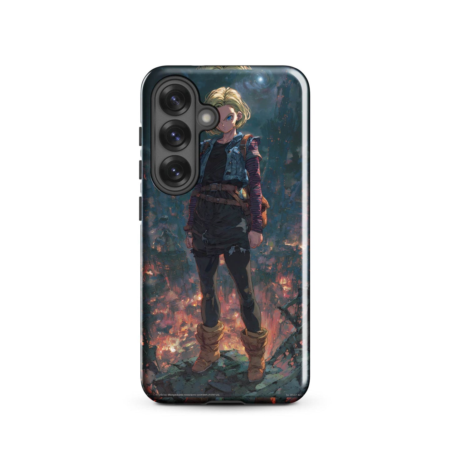 Android 18 Dragon Ball Z Anime Tough case for Samsung® - Chromavolt
