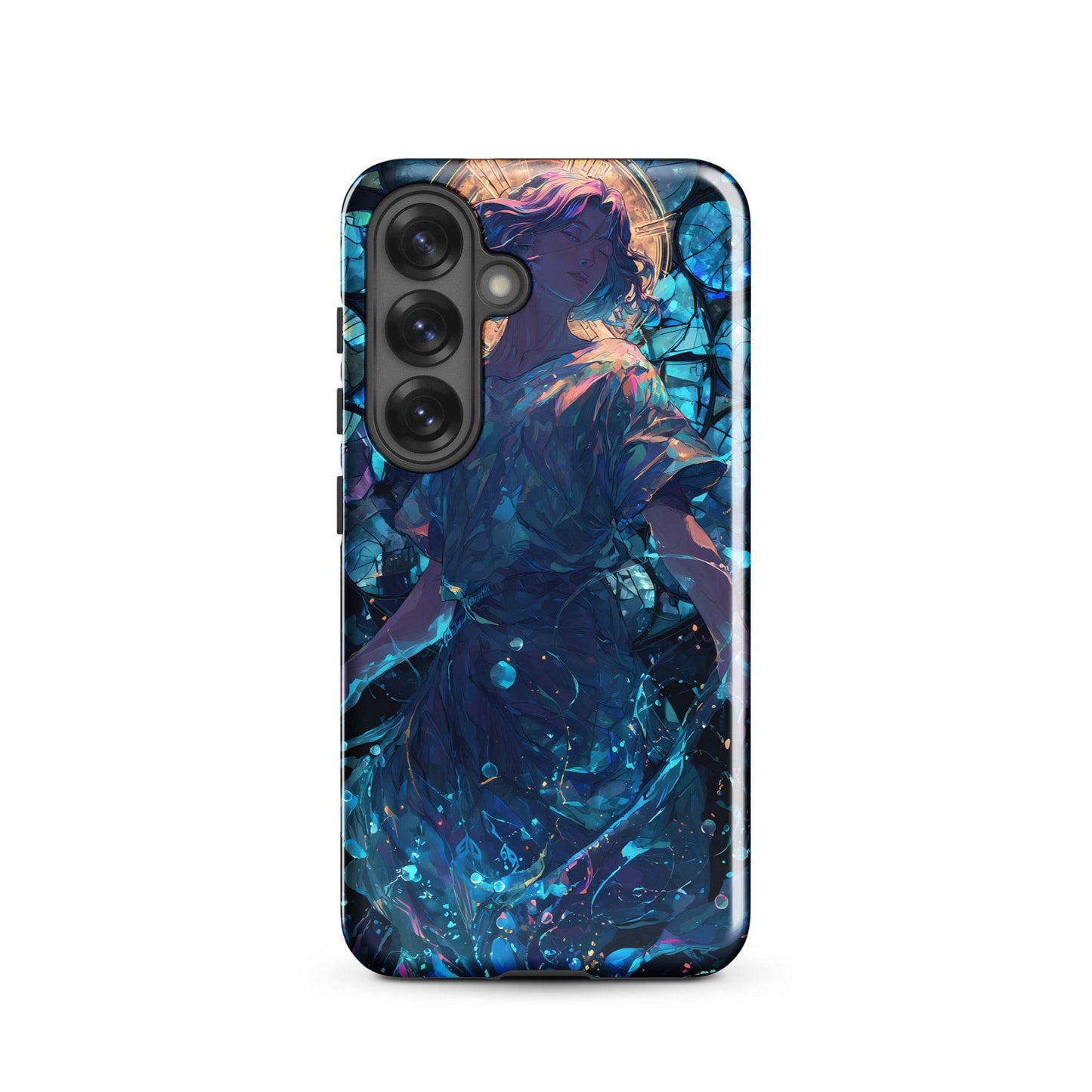 Aquarius Zodiac Sign Fan Art Tough case for Samsung® - Chromavolt