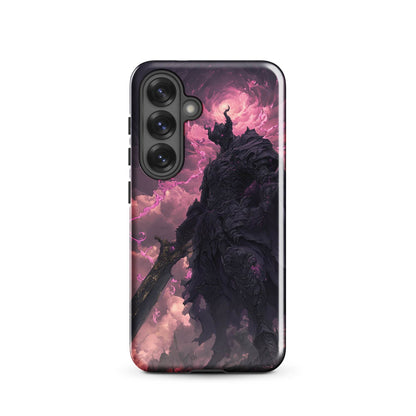 Dark Elemental Knight, Original Anime Art Tough case for Samsung® - Chromavolt