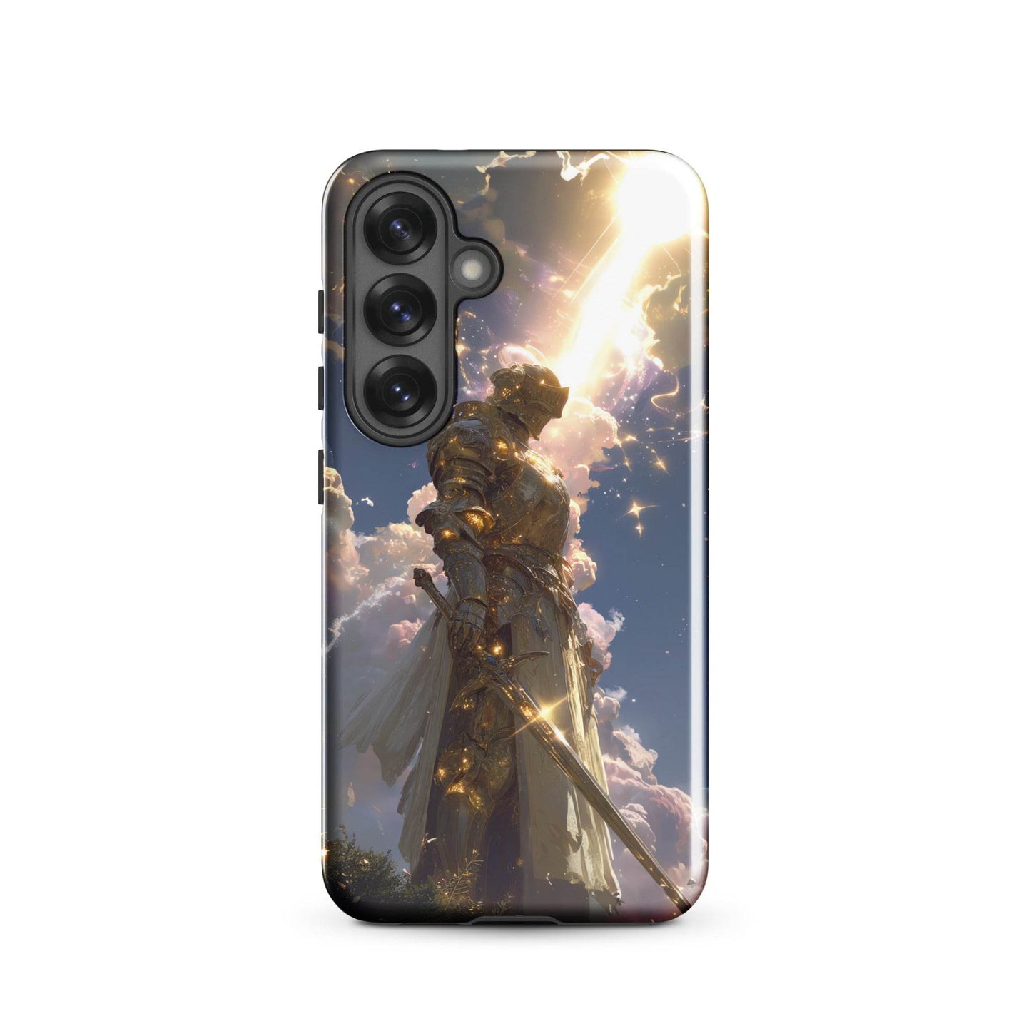 Light Elemental Knight, Original Anime Art Tough case for Samsung® - Chromavolt