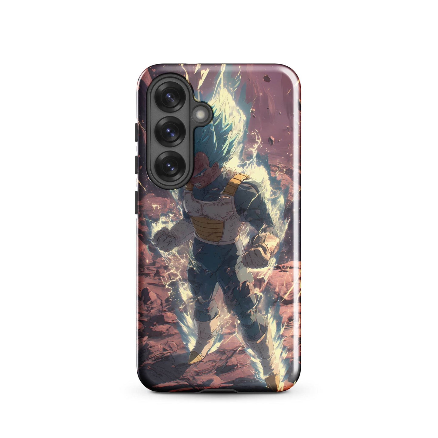 Super Saiyan Blue Vegeta, Dragon Ball Super Anime Fan Art Tough case for Samsung® - Chromavolt