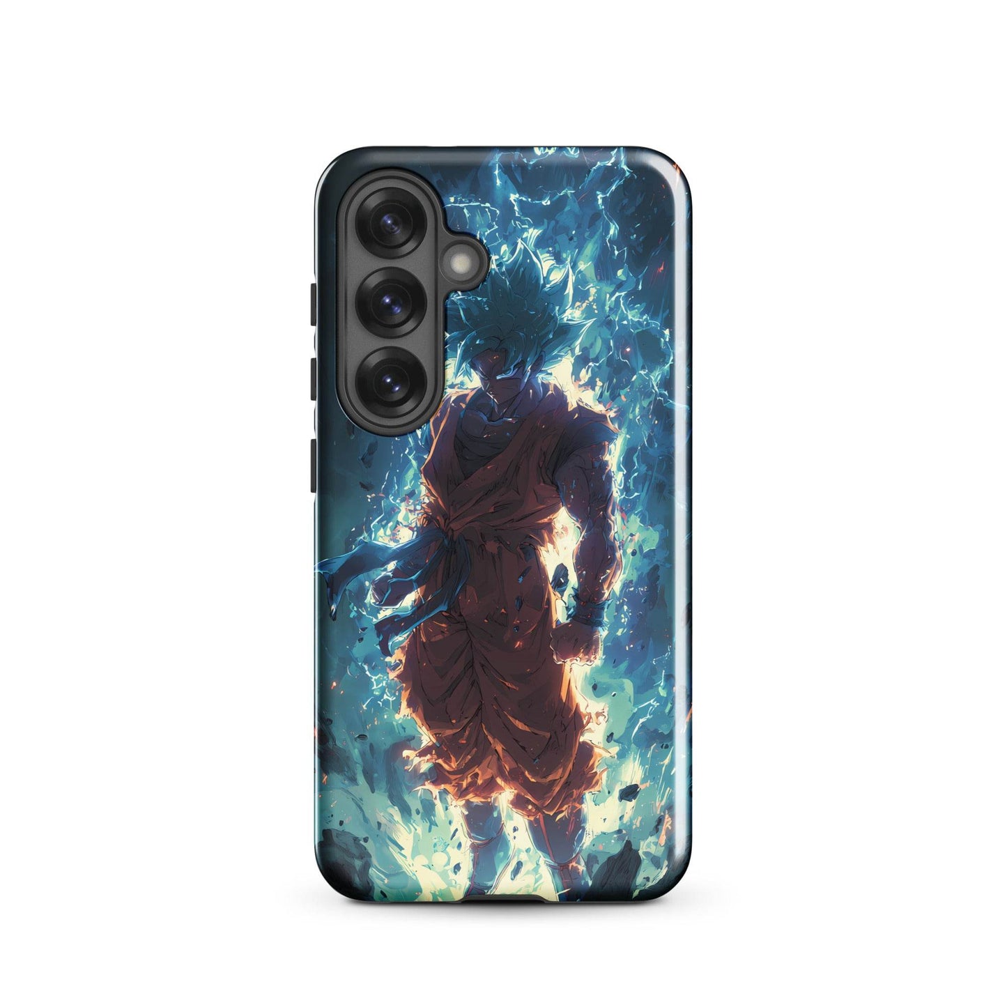 Super Saiyan Blue Goku, Dragon Ball Super Anime Fan Art Tough case for Samsung® - Chromavolt