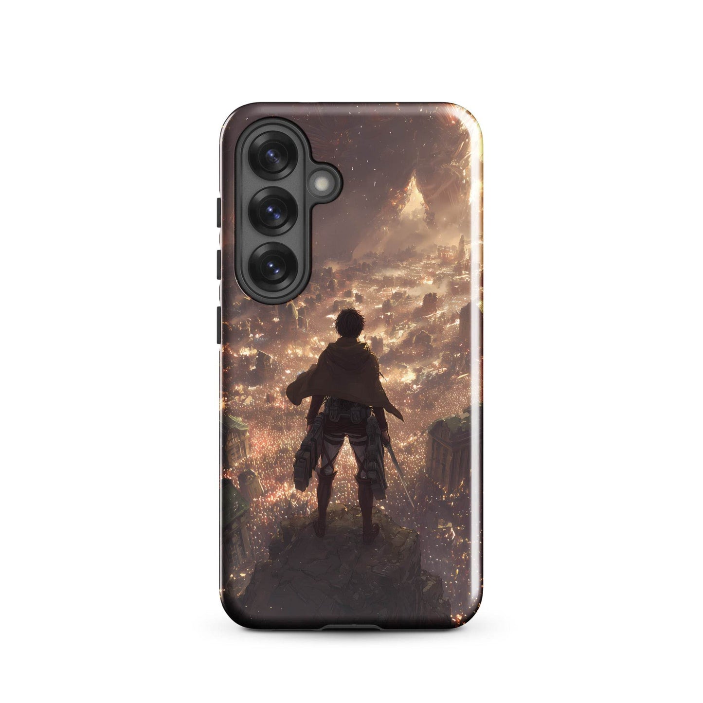 Eren Jaeger, Attack On Titan Anime Fan Art Tough case for Samsung® - Chromavolt