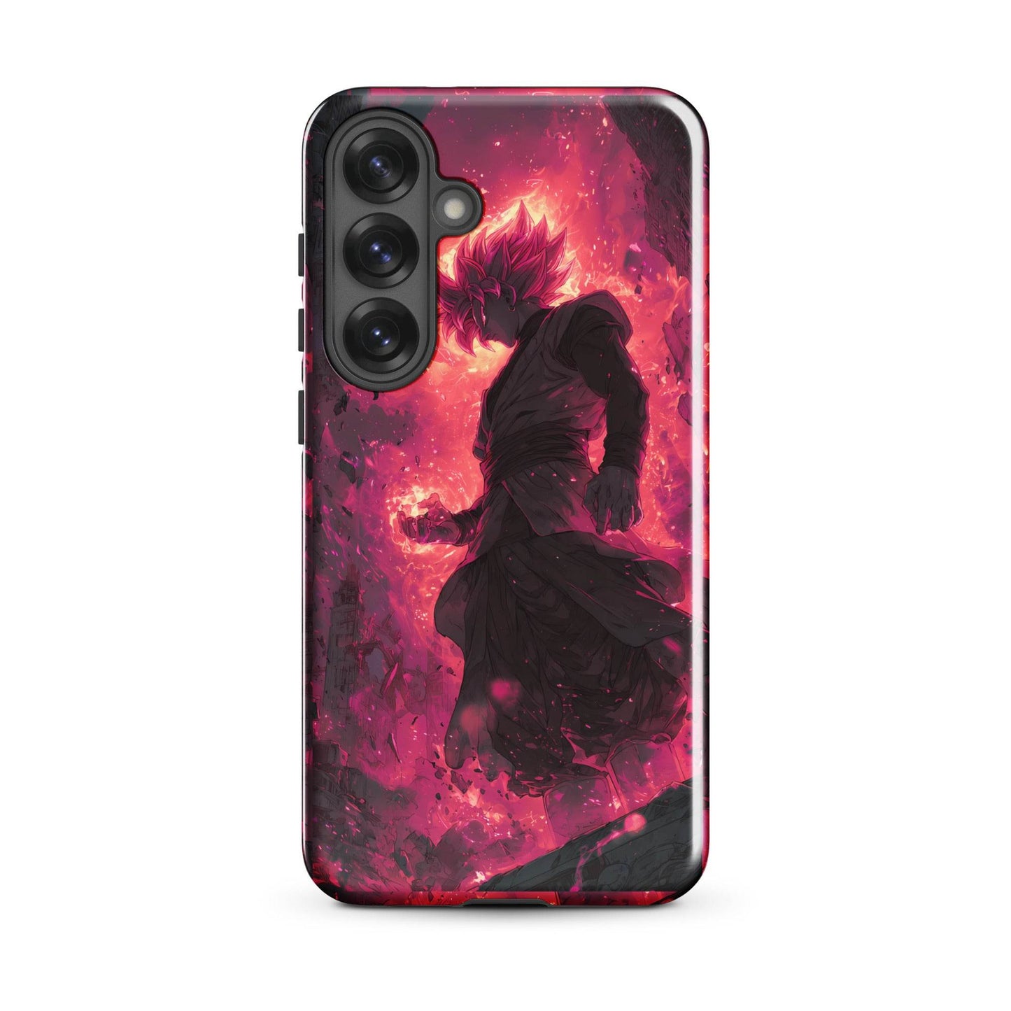 Zamasu Goku Black, Pink Rose Super Saiyan Dragon Ball Tough case for Samsung® - Chromavolt