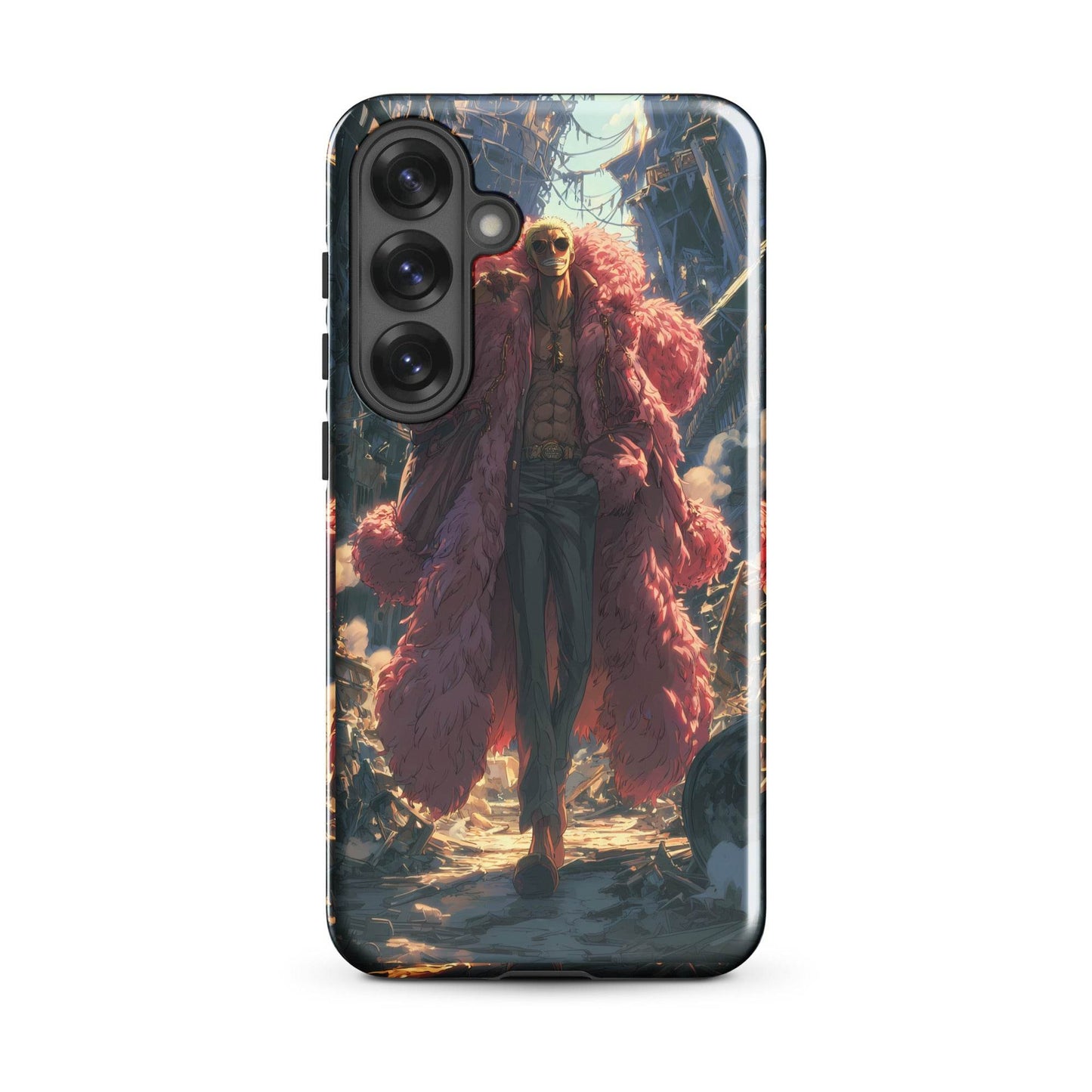 Donquixote Doflamingo King of Dressrosa, One Piece Anime Tough case for Samsung® - Chromavolt