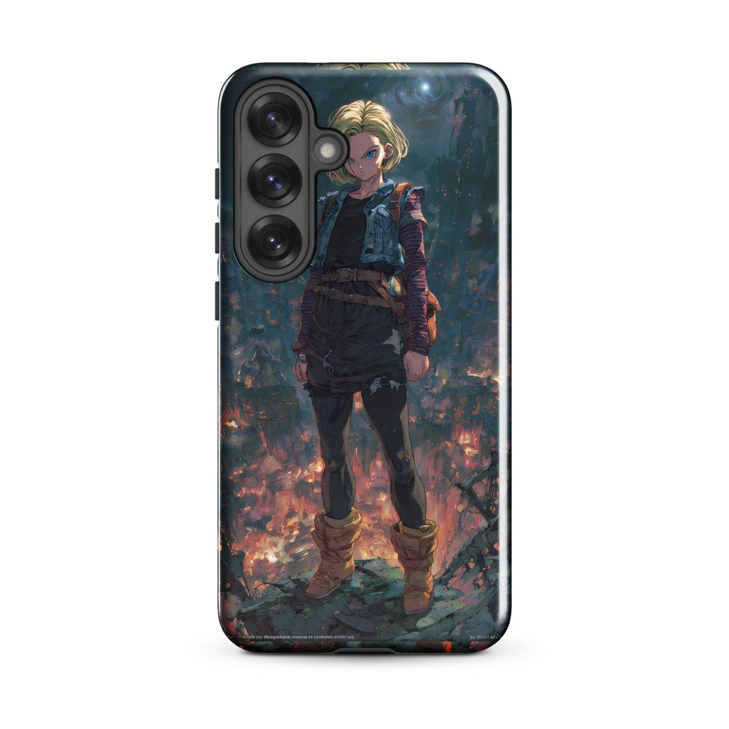 Android 18 Dragon Ball Z Anime Tough case for Samsung® - Chromavolt