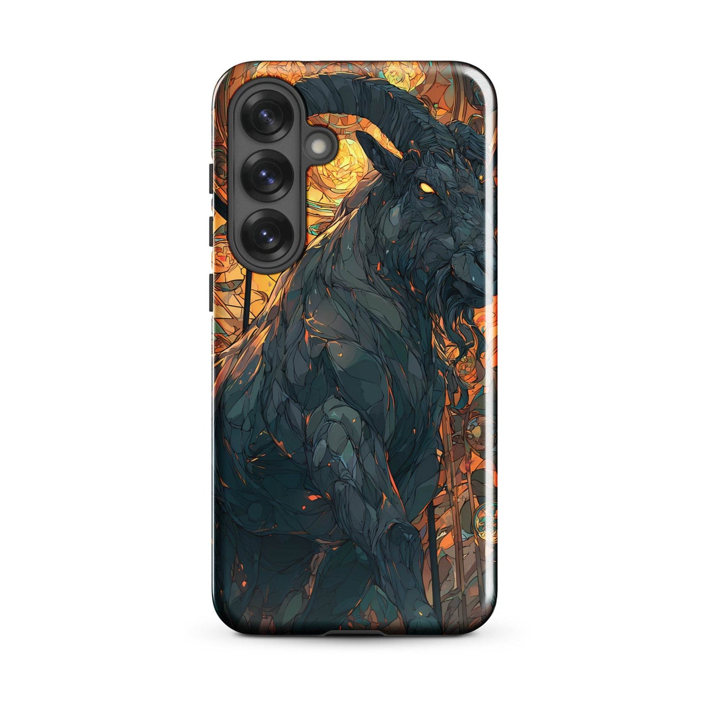 Capricorn Zodiac Sign Fan Art Tough case for Samsung® - Chromavolt