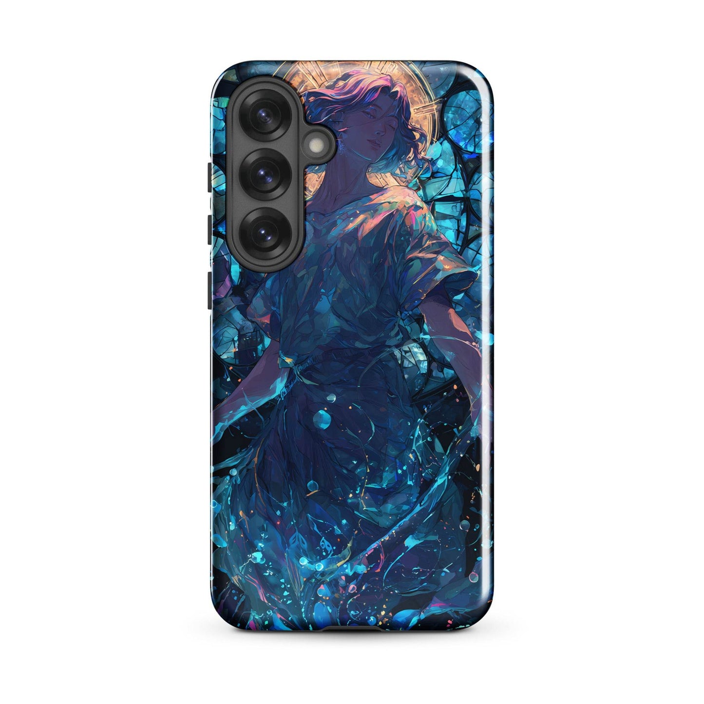 Aquarius Zodiac Sign Fan Art Tough case for Samsung® - Chromavolt
