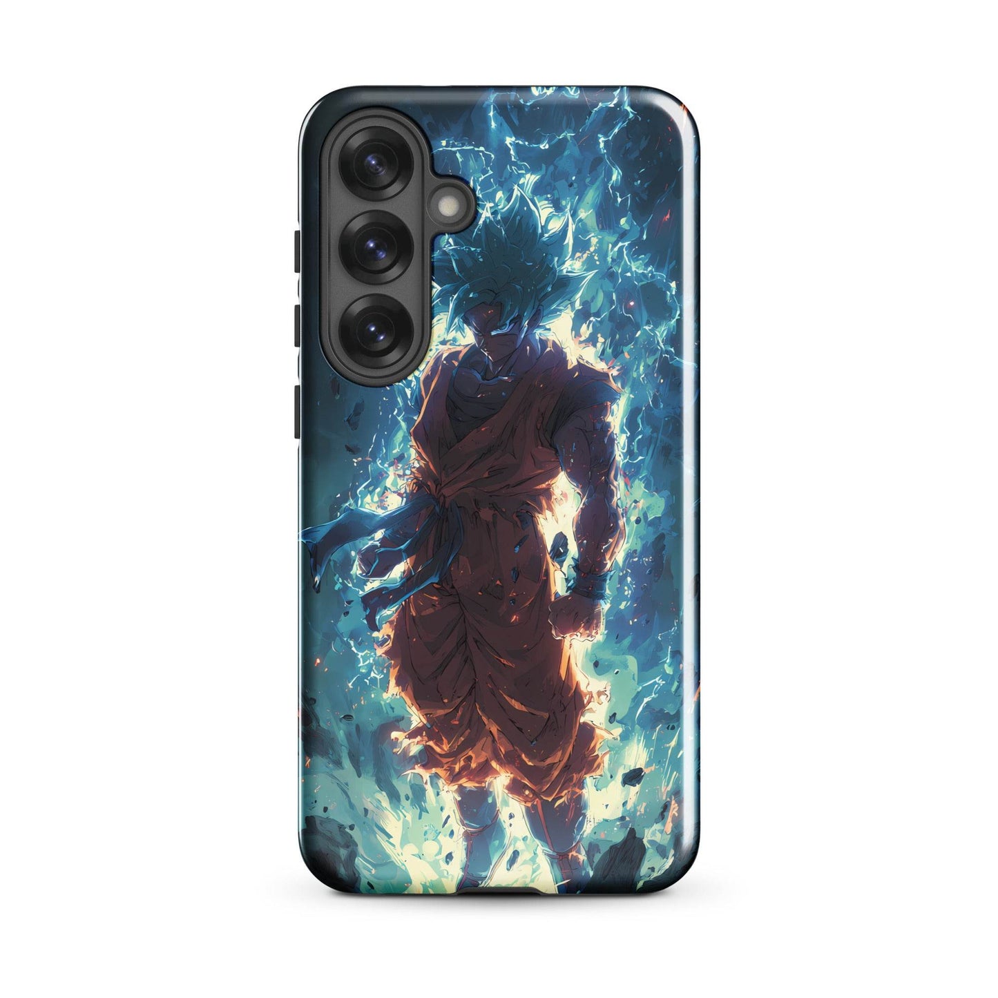 Super Saiyan Blue Goku, Dragon Ball Super Anime Fan Art Tough case for Samsung® - Chromavolt