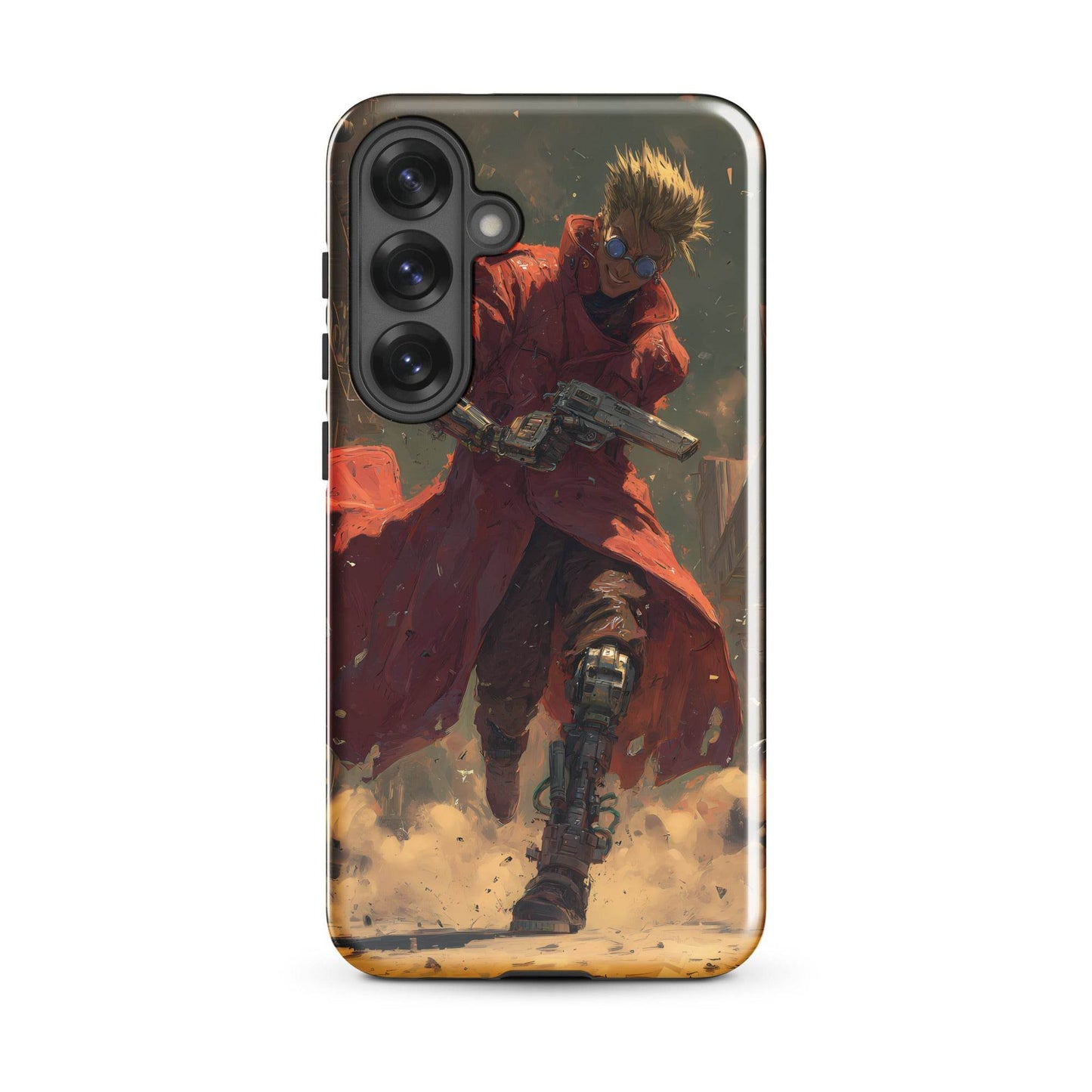 Vash the Stampede, Trigun Anime Fan Art Tough case for Samsung® - Chromavolt