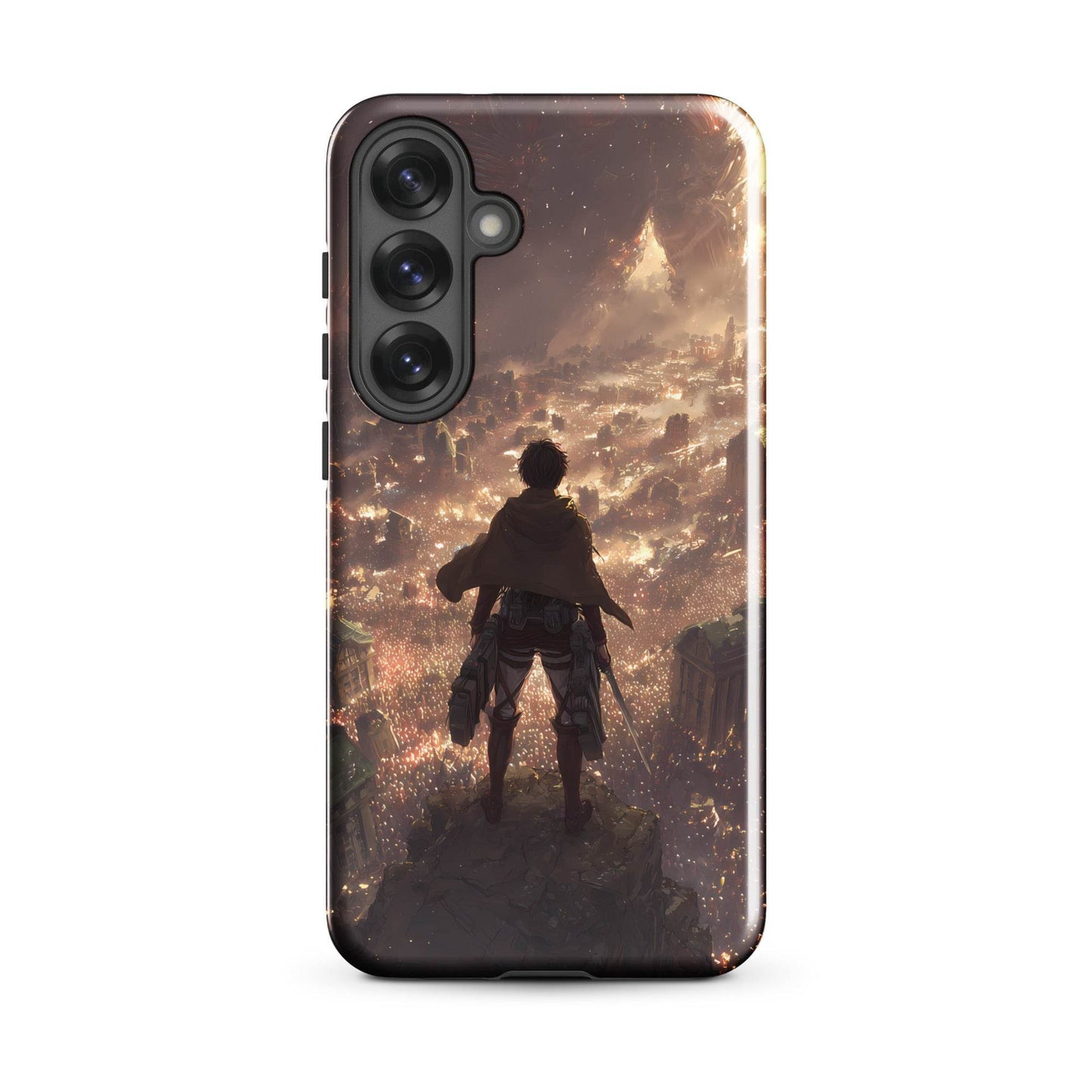 Eren Jaeger, Attack On Titan Anime Fan Art Tough case for Samsung® - Chromavolt