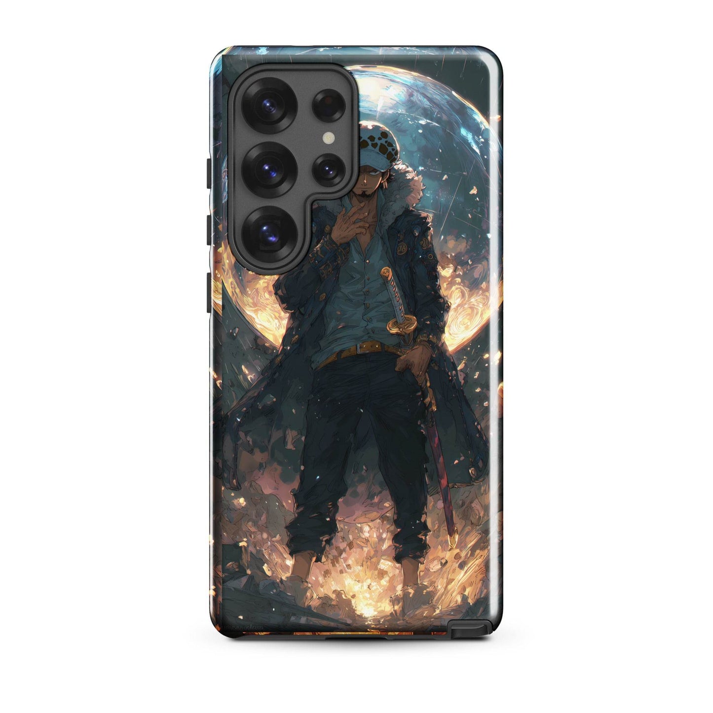 Trafalgar D. Water Law, One Piece Anime Tough case for Samsung® - Chromavolt